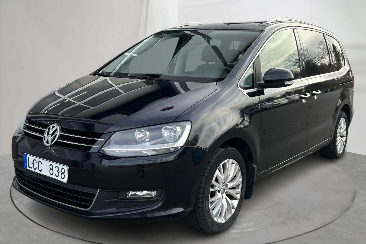 VW Sharan 2.0 TDI BlueMotion Technology (140hk) - 24 129 mil - Automat - svart - 2011