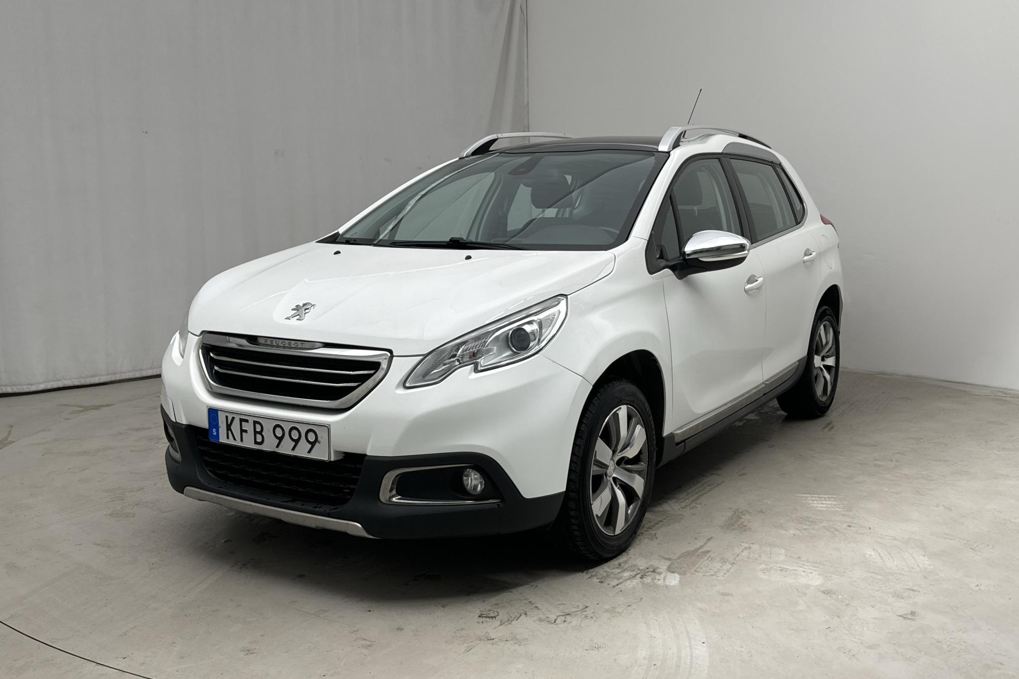 Peugeot 2008 1.2 VTi (82hk) - 144 820 km - Automatyczna - biały - 2016