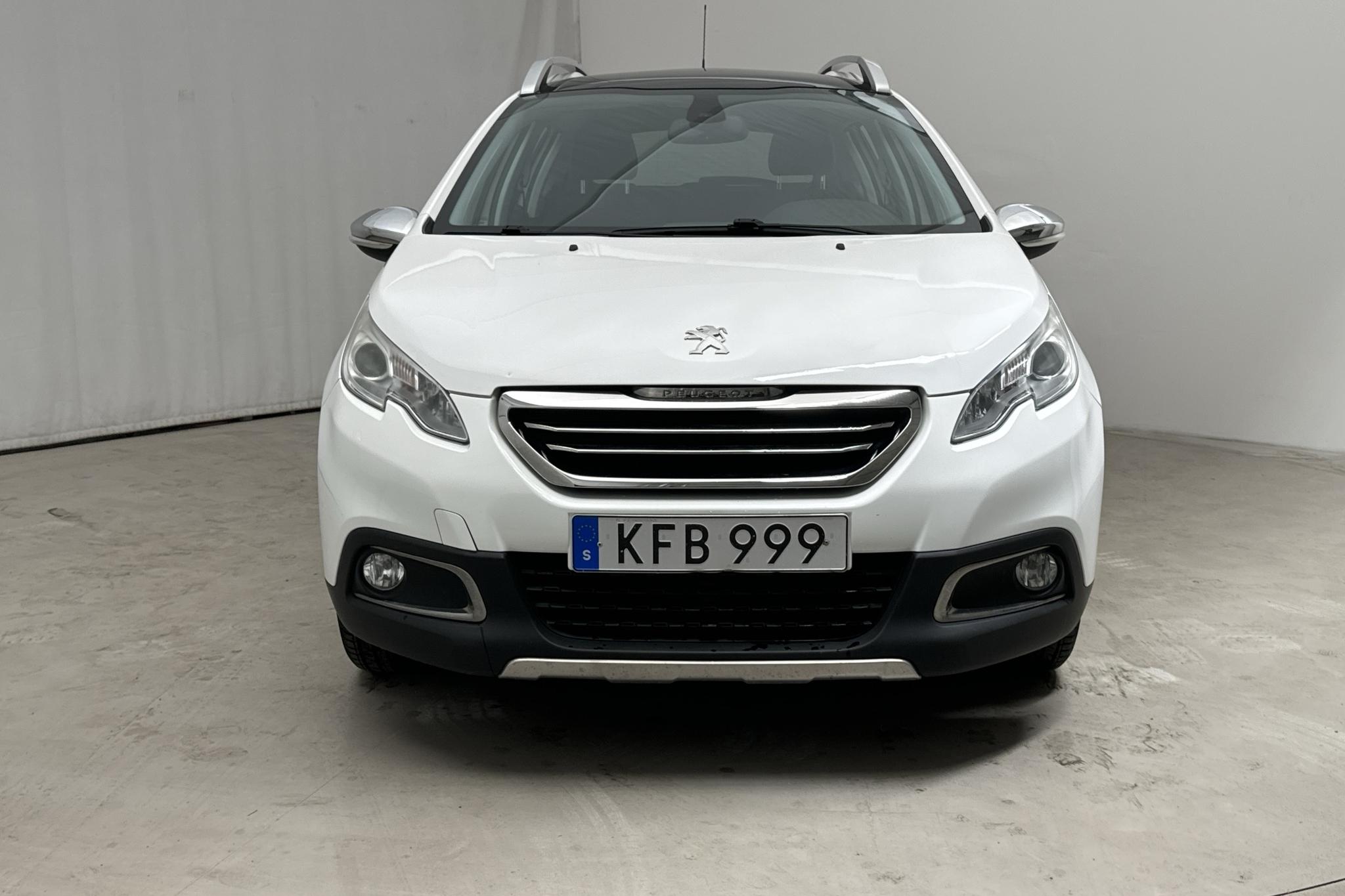 Peugeot 2008 1.2 VTi (82hk) - 144 820 km - Automatyczna - biały - 2016