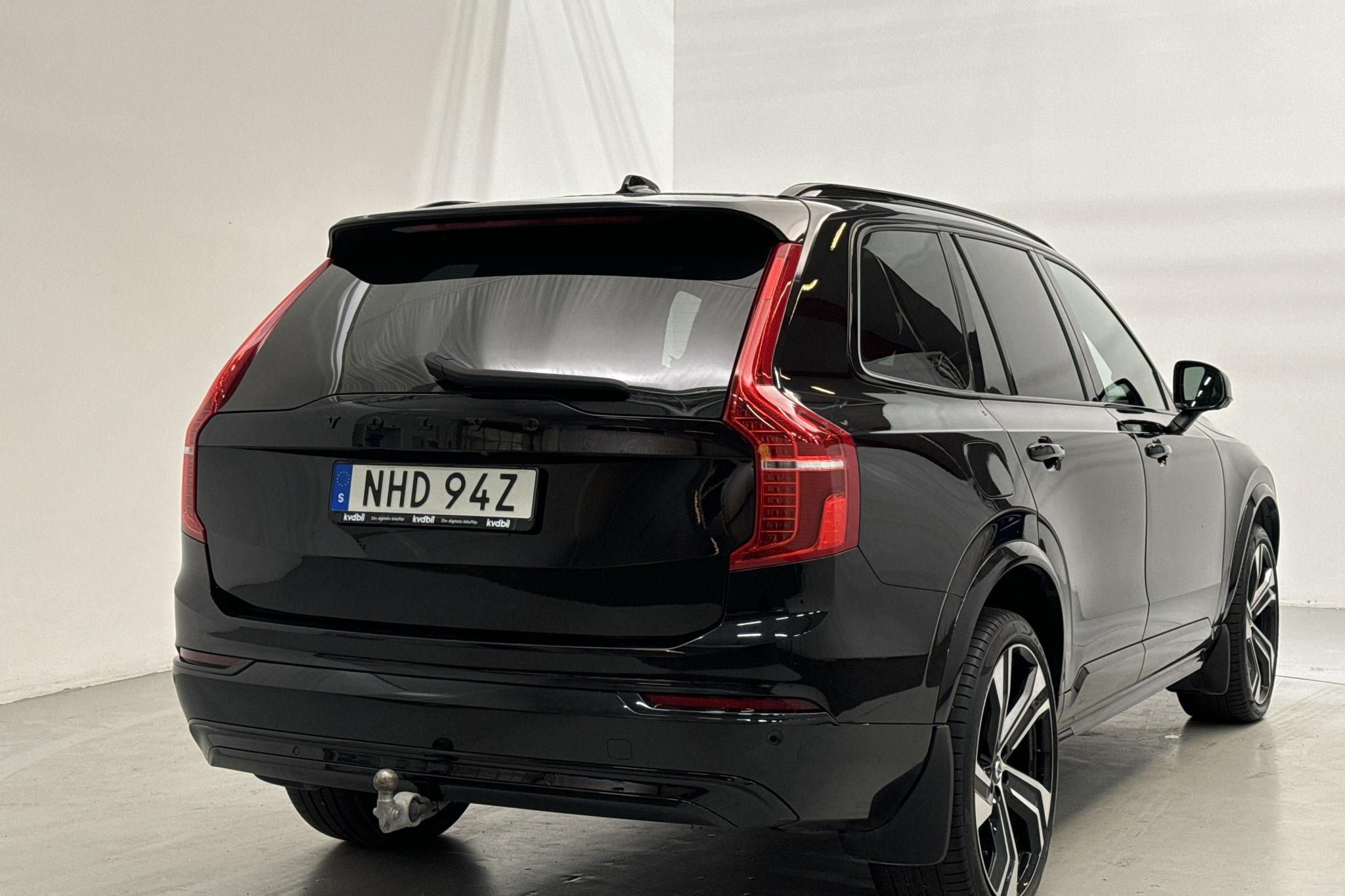 Volvo XC90 B5 Mildhybrid, Diesel AWD (235hk) - 96 750 km - Automatyczna - czarny - 2022