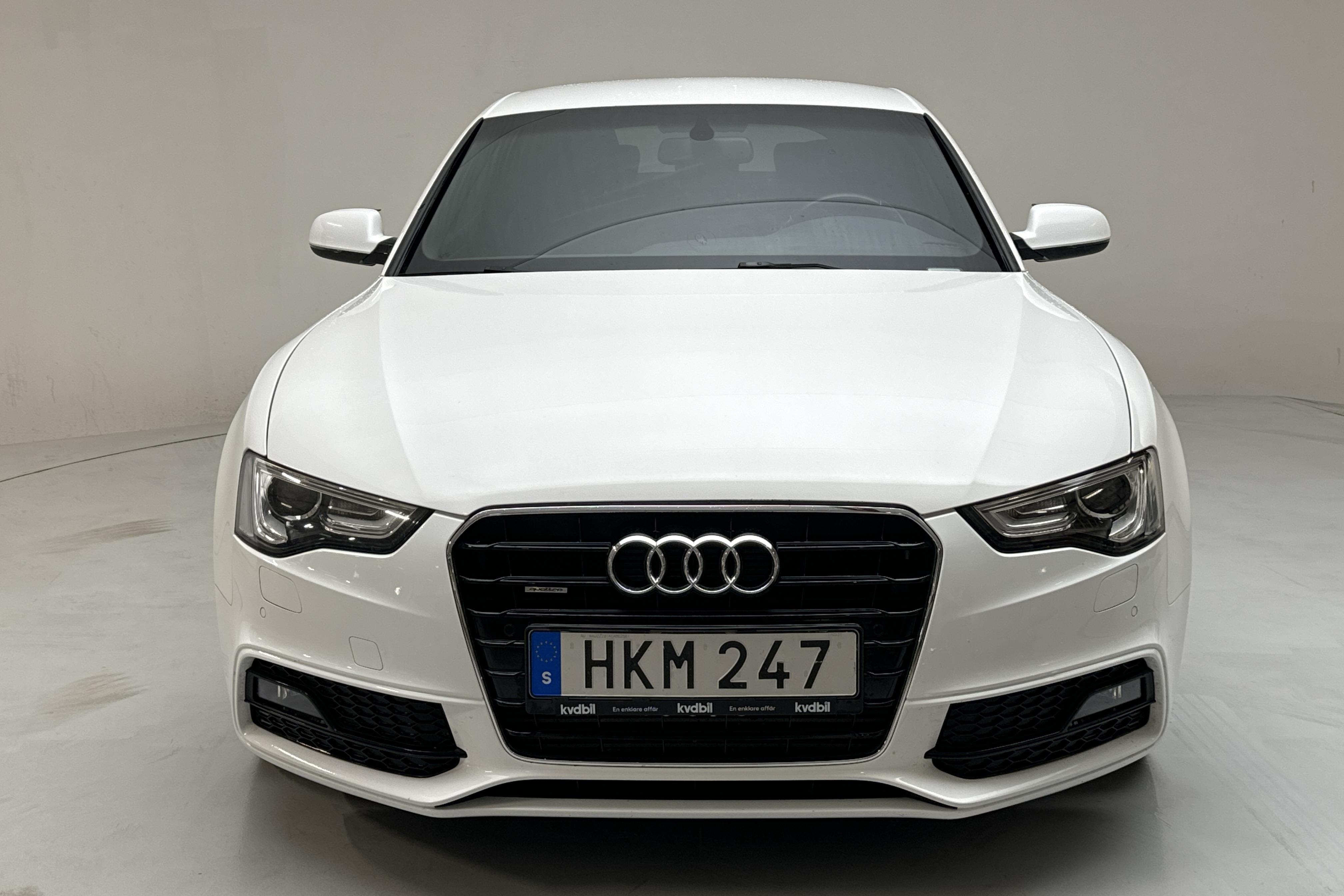 Audi A5 2.0 TDI Sportback quattro (177hk) - 158 420 km - Automatic - white - 2014