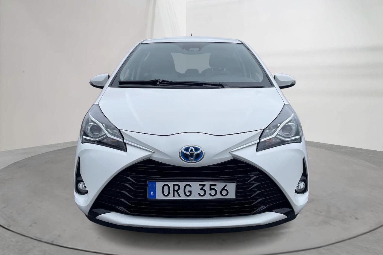 Toyota Yaris 1.5 Hybrid 5dr (101hk) - 72 910 km - Automatyczna - biały - 2018