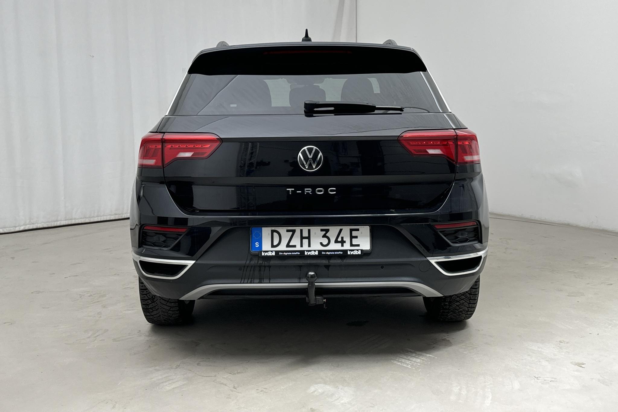 VW T-Roc 2.0 TDI 4MOTION (150hk) - 138 370 km - Automaattinen - musta - 2022