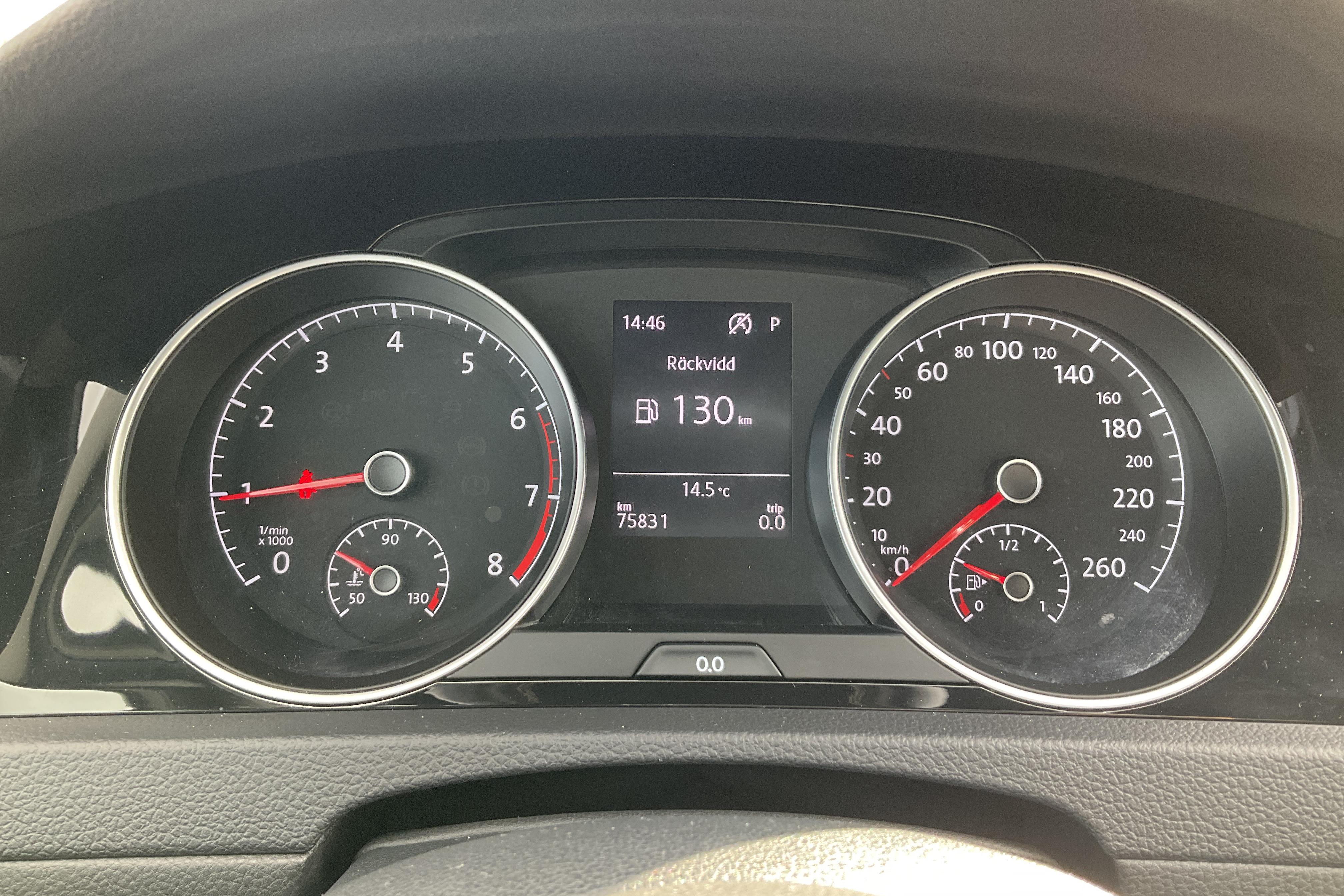 VW Golf VII 1.5 TSI Sportscombi (150hk) - 75 840 km - Automatyczna - biały - 2019