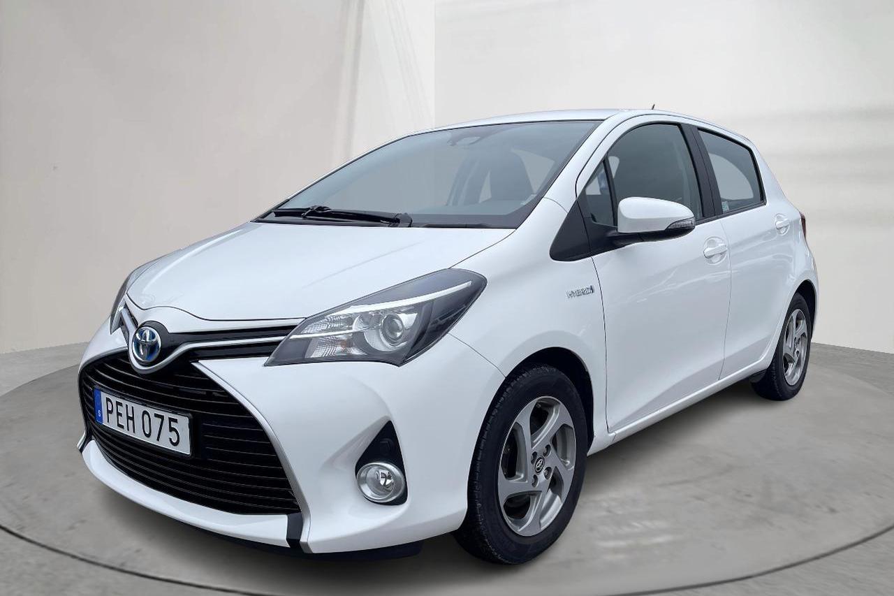 Toyota Yaris 1.5 HSD 5dr (75hk) - 74 100 km - Automaattinen - valkoinen - 2016