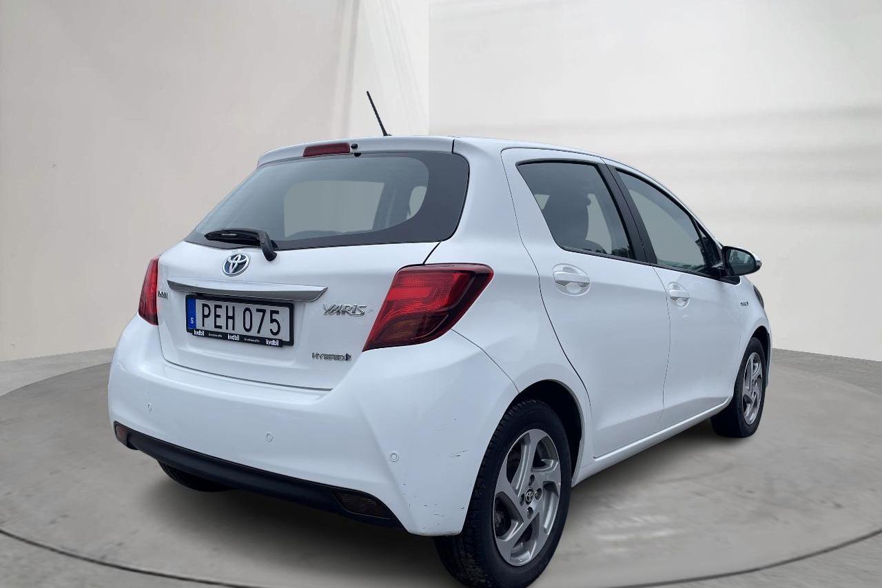 Toyota Yaris 1.5 HSD 5dr (75hk) - 74 100 km - Automaatne - valge - 2016