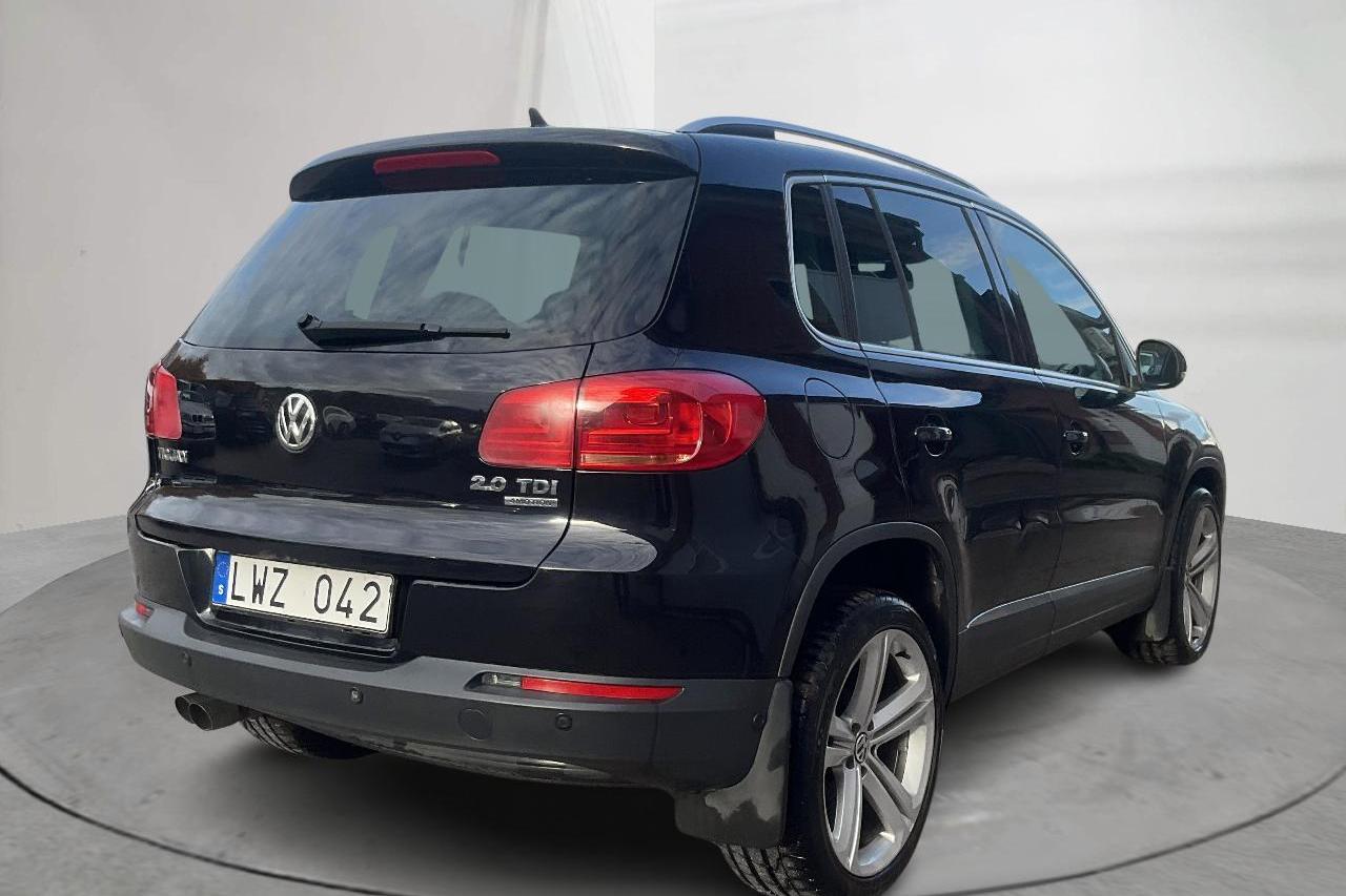 VW Tiguan 2.0 TDI 4MOTION BlueMotion Technology (140hk) - 184 430 km - Automatic - black - 2012