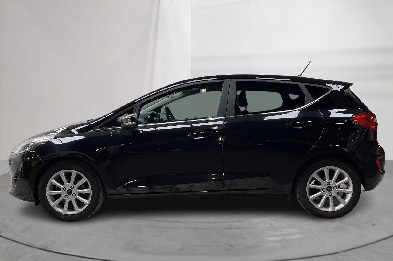 Ford Fiesta 1.0T EcoBoost 5dr (100hk) - 79 770 km - Manuaalinen - musta - 2018