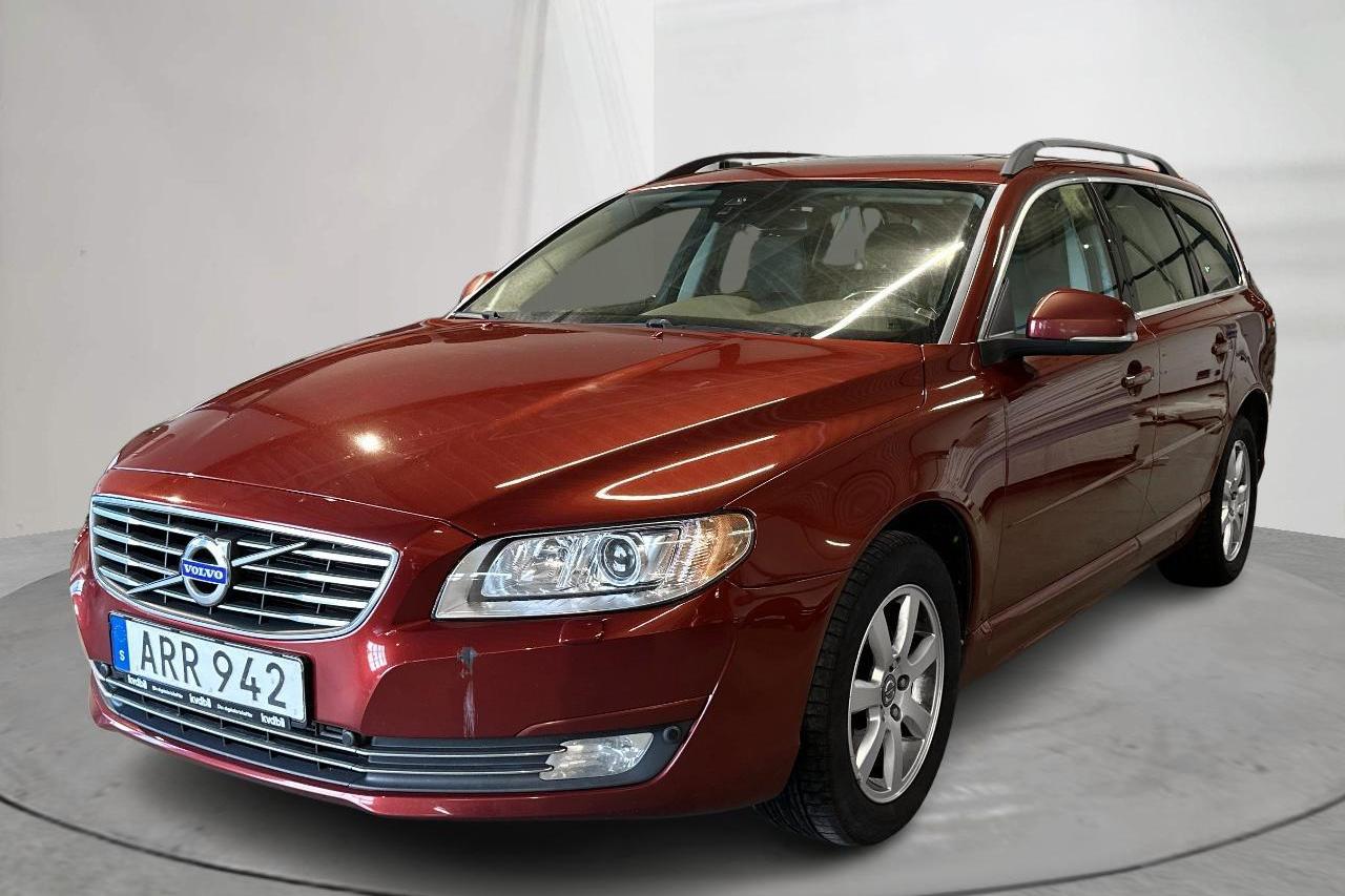 Volvo V70 II D4 (181hk) - 313 870 km - Automatyczna - czerwony - 2014