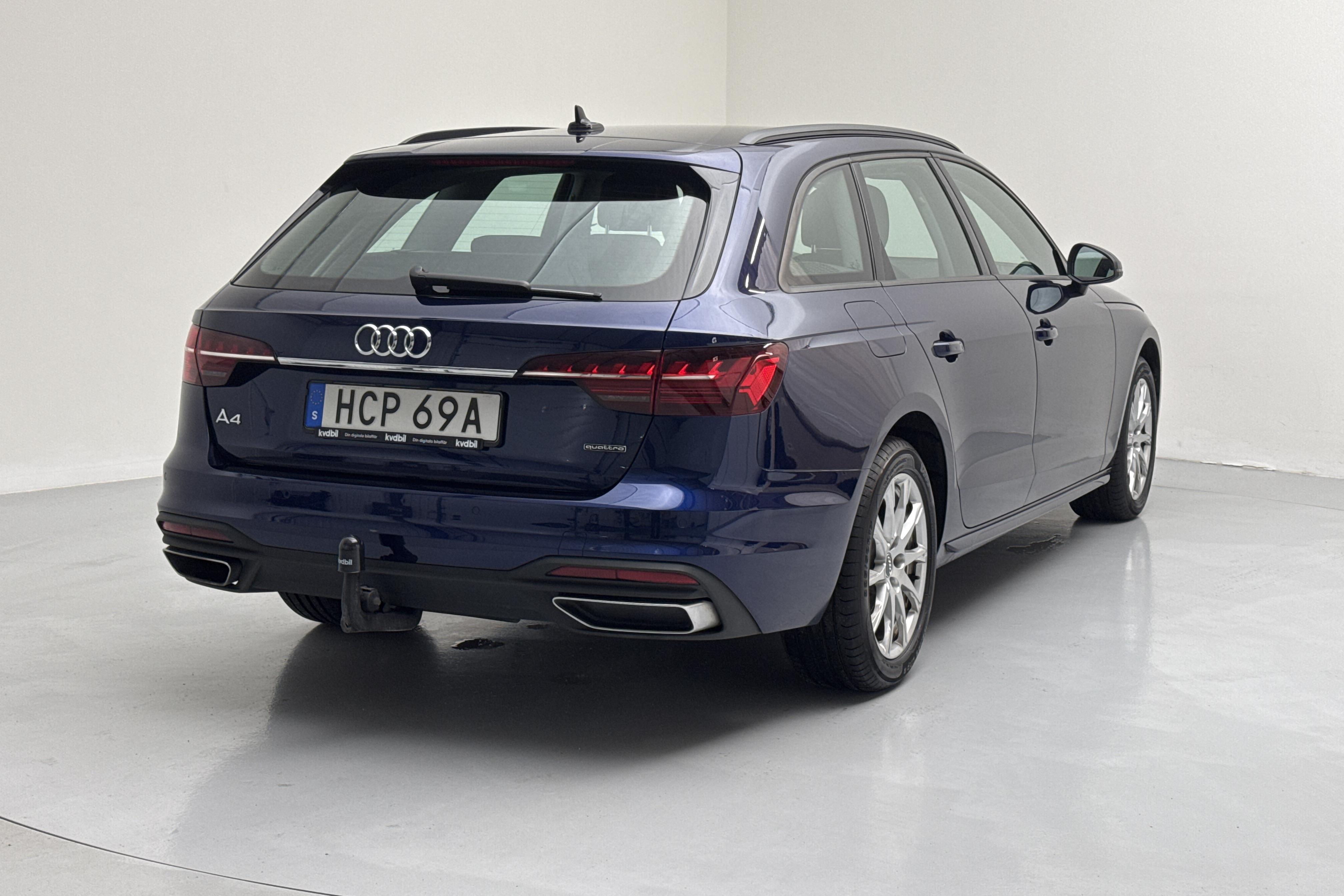 Audi A4 Avant 40 TDI quattro (204hk) - 114 410 km - Automaatne - sinine - 2021