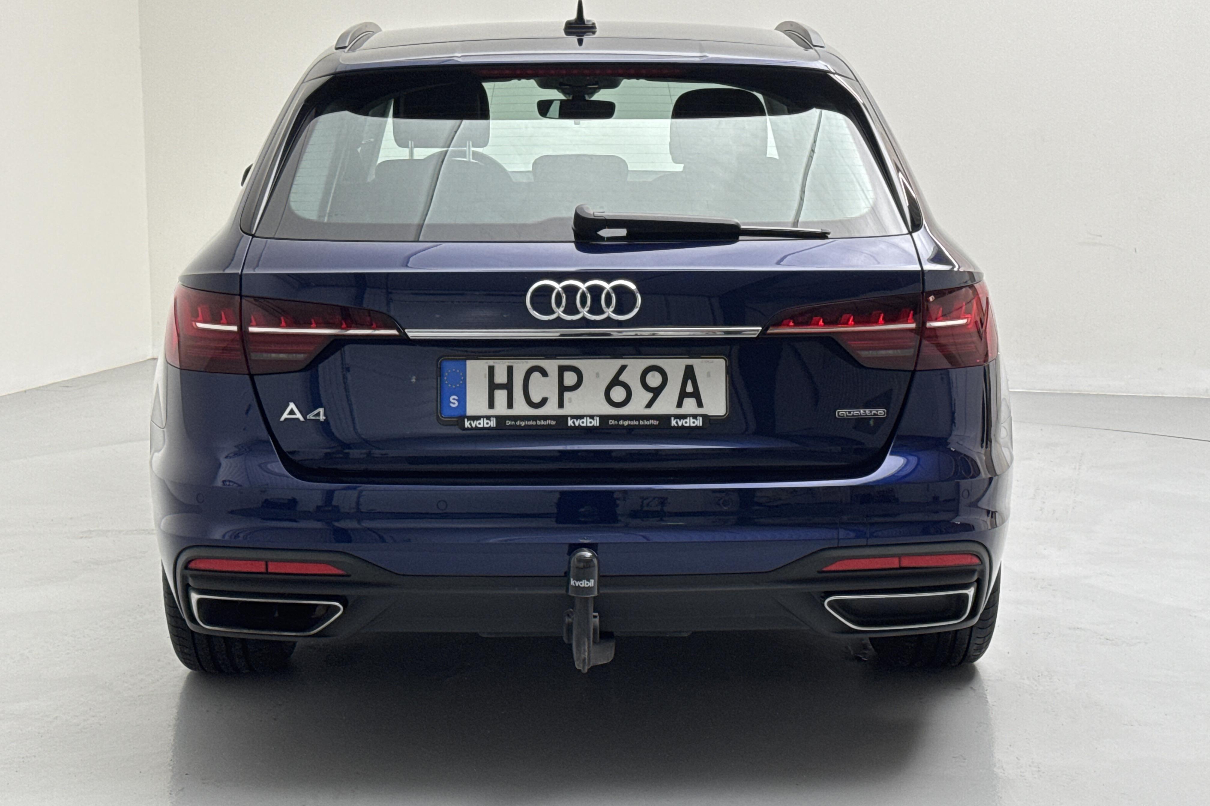 Audi A4 Avant 40 TDI quattro (204hk) - 114 410 km - Automaatne - sinine - 2021