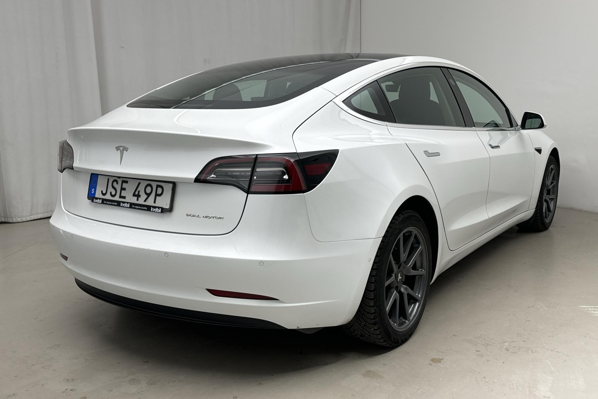 Tesla Model 3 Long Range Dual Motor AWD - 85 240 km - Automaatne - valge - 2019