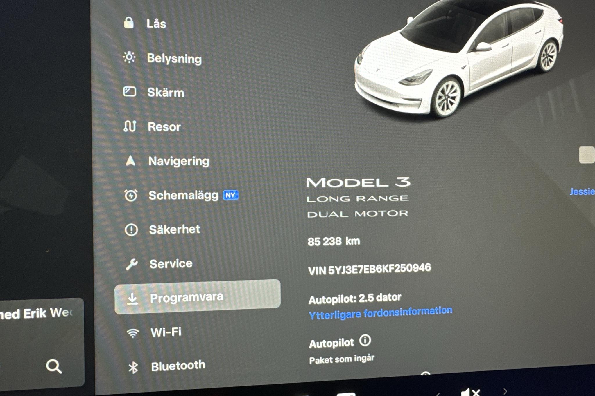 Tesla Model 3 Long Range Dual Motor AWD - 85 240 km - Automatic - white - 2019