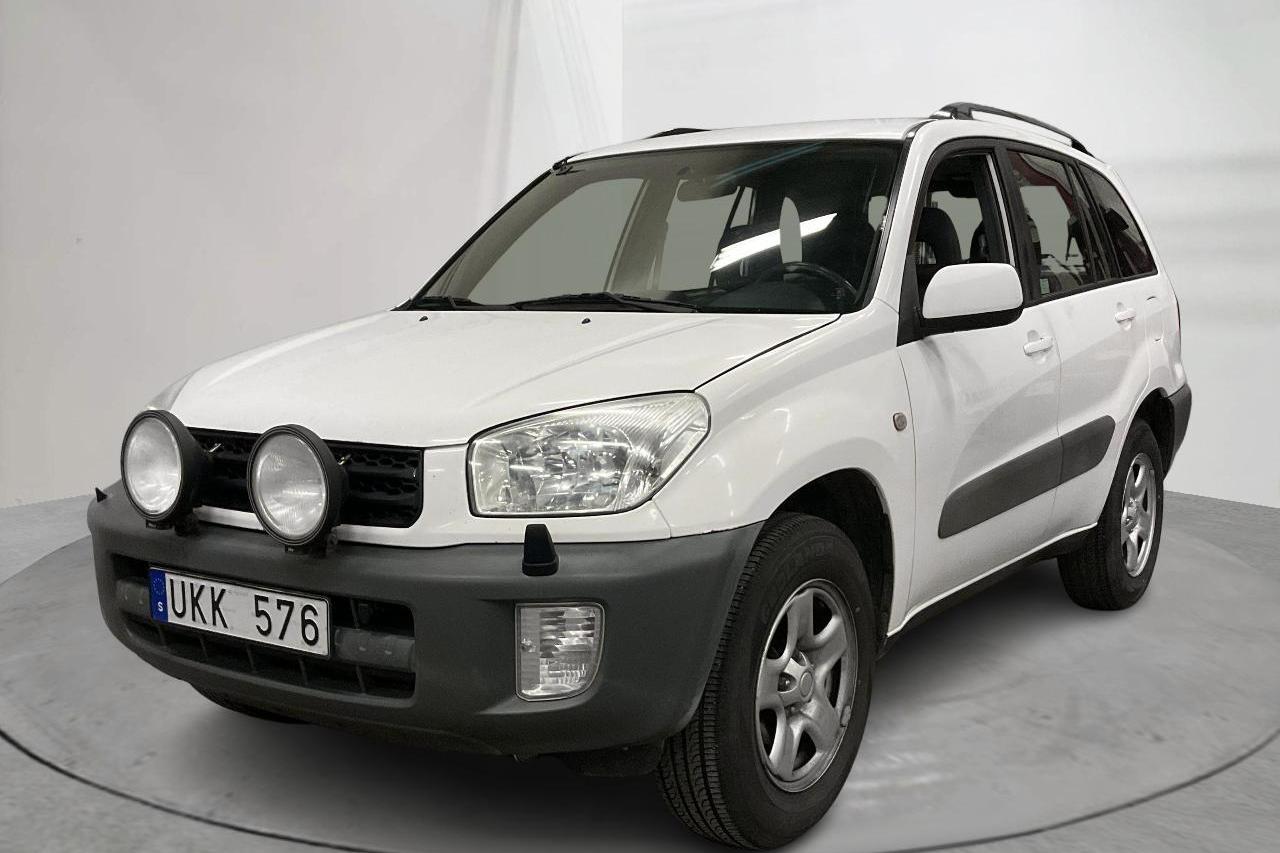 Toyota RAV4 2.0 5dr (150hk) - 136 910 km - Automatyczna - biały - 2003