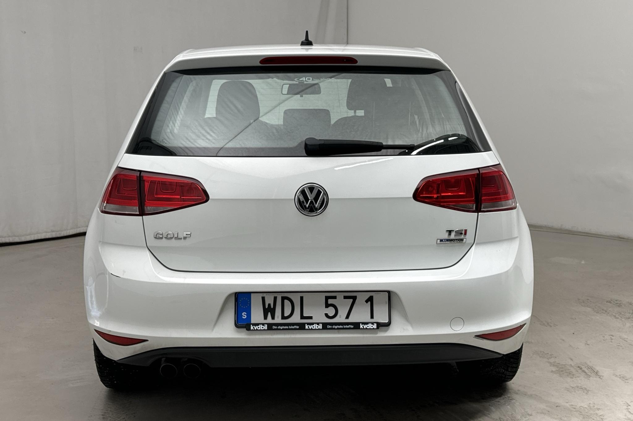 VW Golf VII 1.4 TSI 5dr (122hk) - 6 425 mil - Automat - vit - 2015