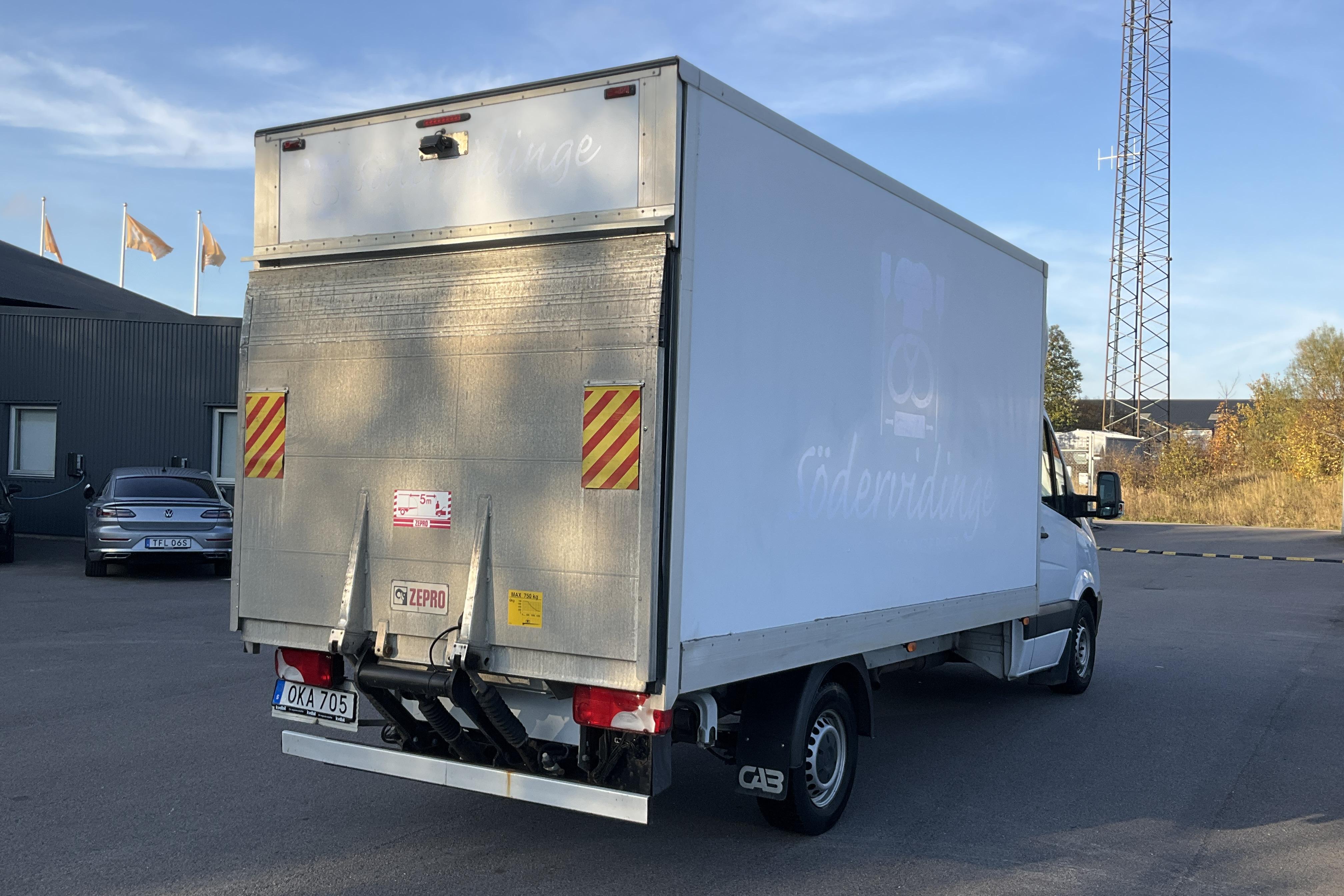 Mercedes Sprinter 314 CDI Volymskåp (143hk) - 19 965 mil - Automat - vit - 2017