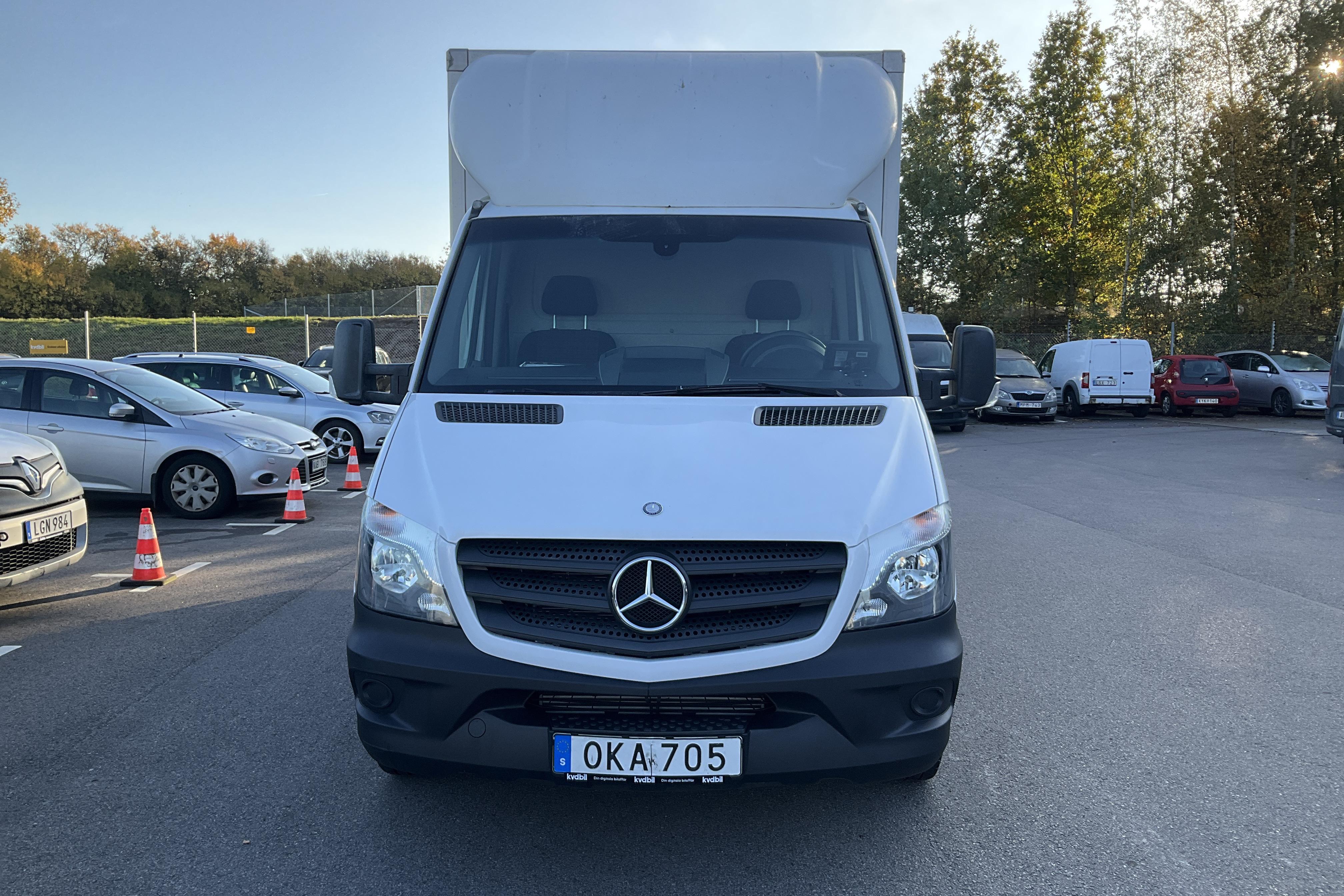 Mercedes Sprinter 314 CDI Volymskåp (143hk) - 199 650 km - Automatyczna - biały - 2017