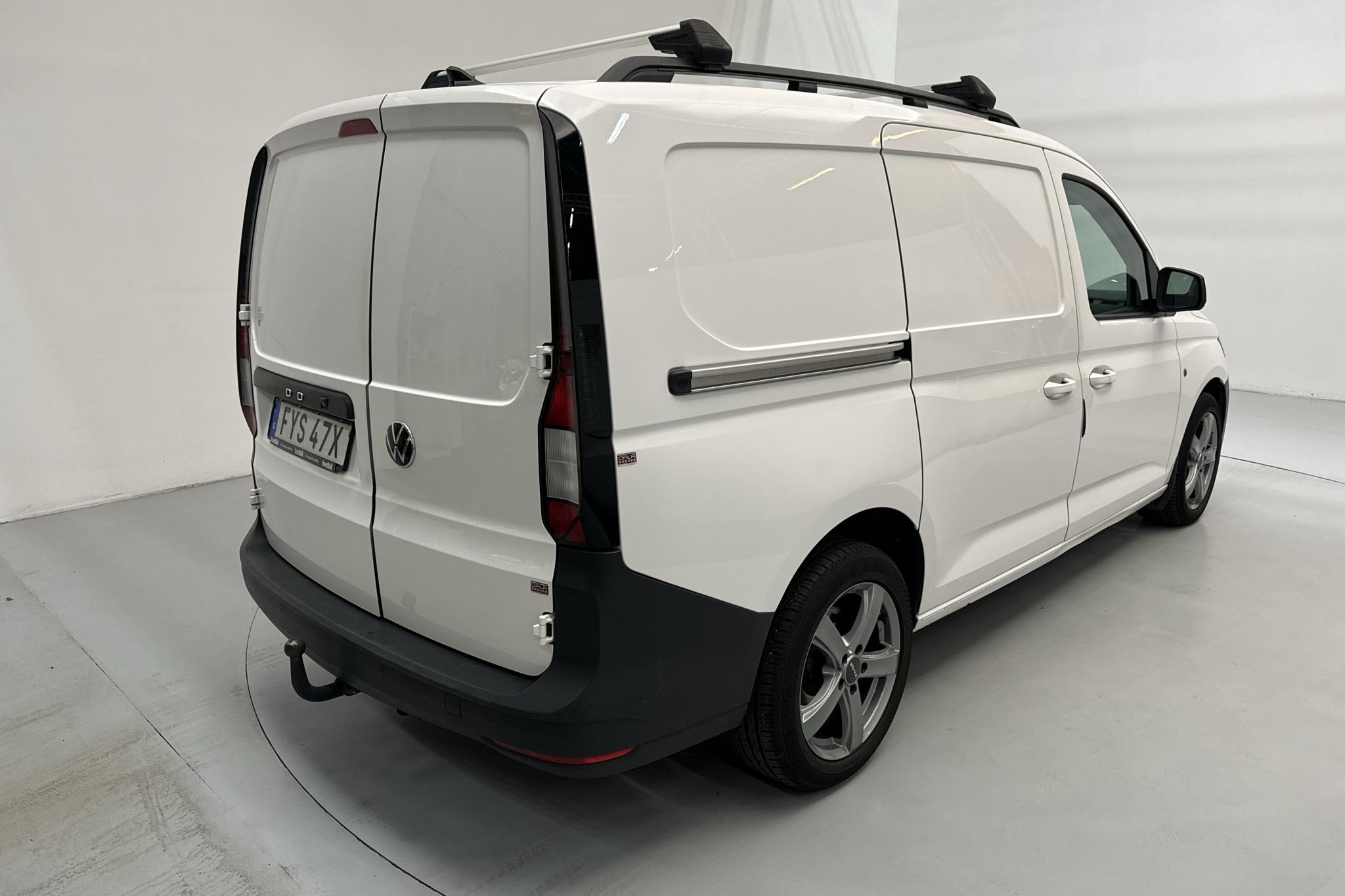 VW Caddy Cargo Maxi 2.0 TDI Skåp (122hk) - 99 760 km - Automaatne - valge - 2021