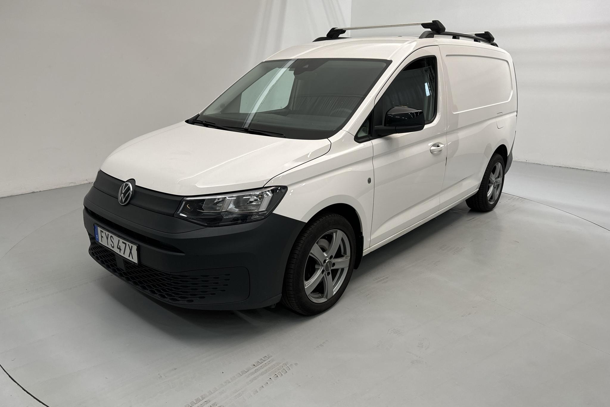 VW Caddy Cargo Maxi 2.0 TDI Skåp (122hk) - 99 760 km - Automatic - white - 2021