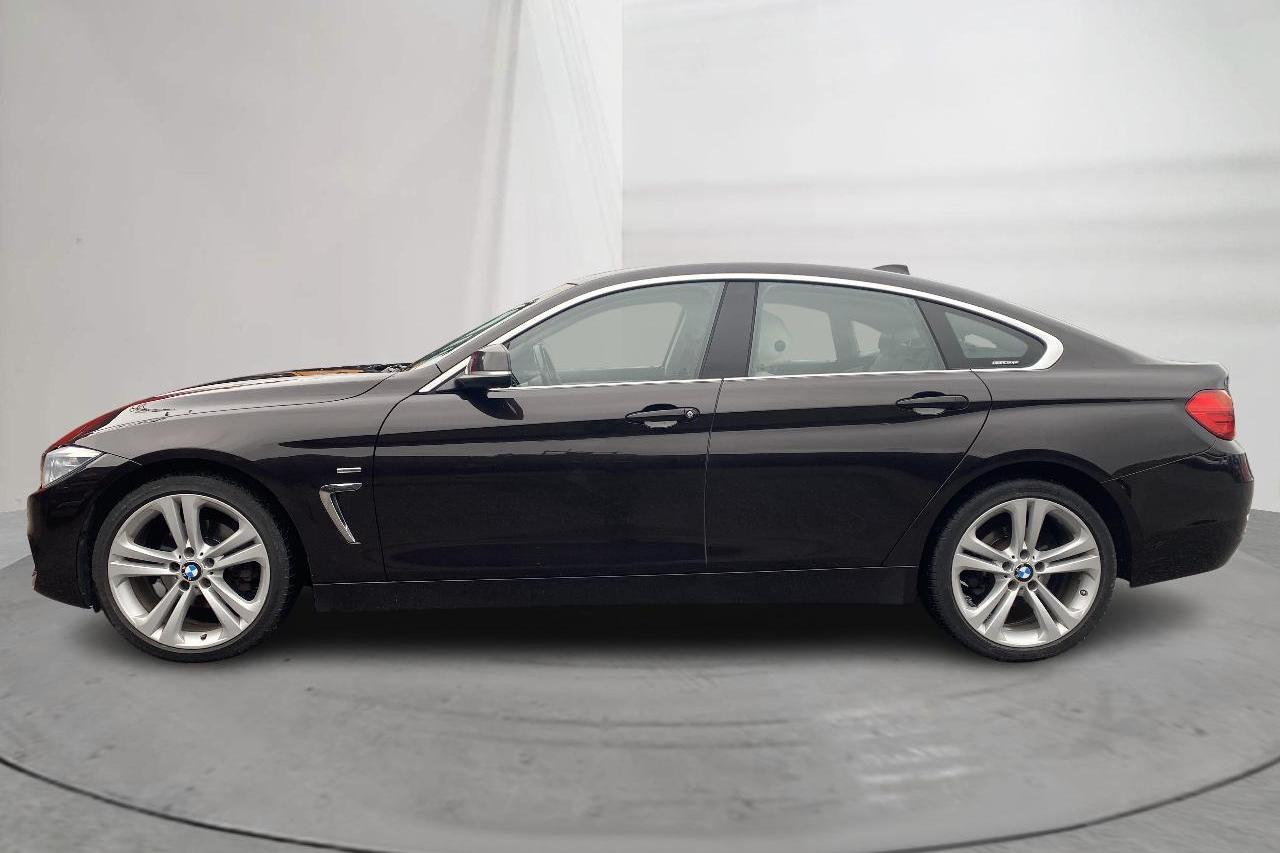 BMW 420d xDrive Gran Coupé, F36 (184hk) - 127 190 km - Automatyczna - brązowy - 2015