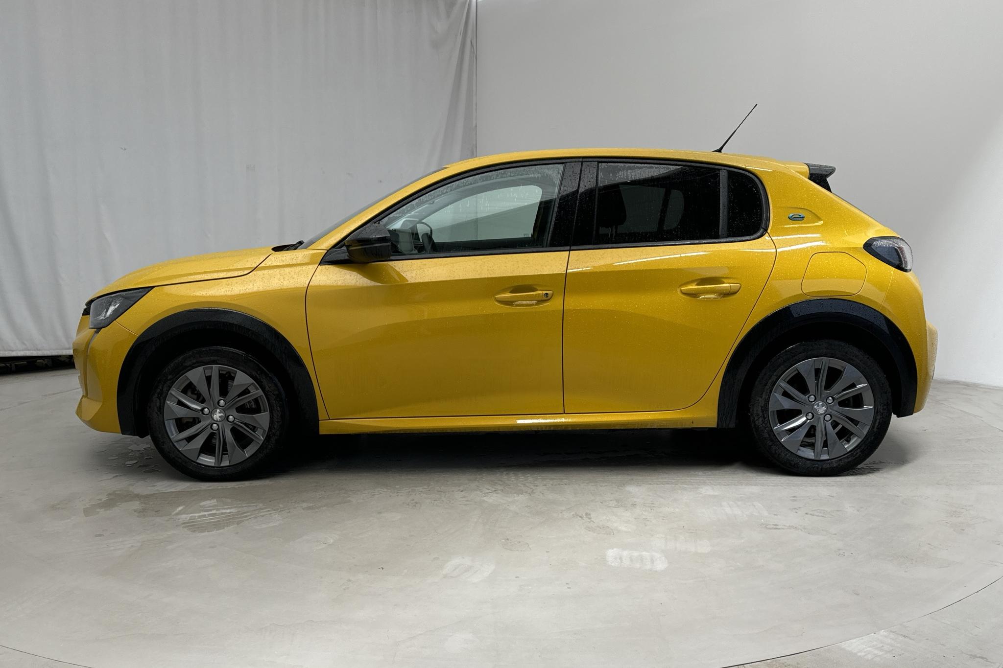 Peugeot e-208 50 kWh 5dr (136hk) - 27 400 km - Automatic - yellow - 2022