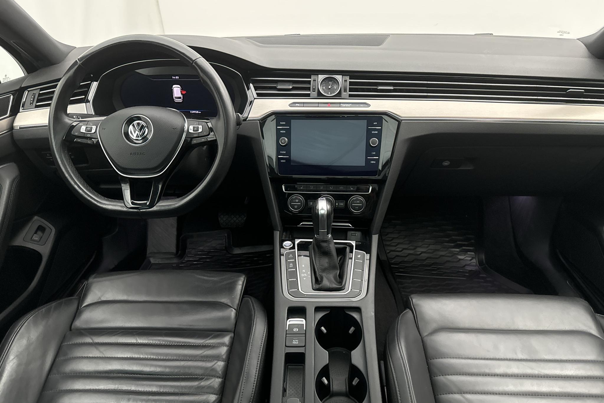 VW Passat 2.0 TDI Sportscombi 4MOTION (190hk) - 159 960 km - Automatyczna - czarny - 2019