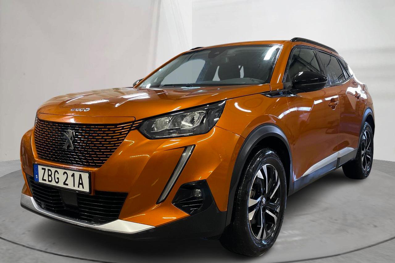 Peugeot e-2008 50 kWh (136hk) - 45 700 km - Automaatne - oranž - 2022