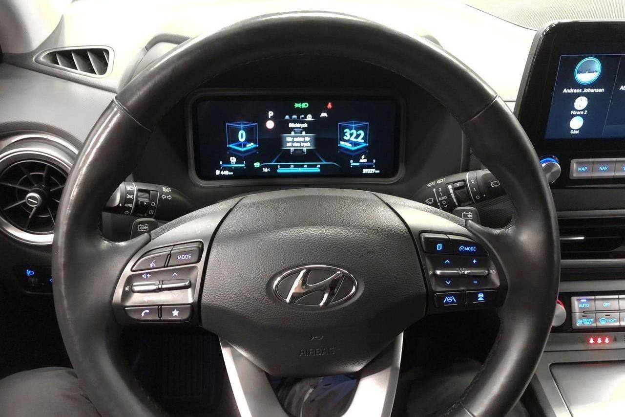 Hyundai Kona Electric 64kWh (204hk) - 37 220 km - Automaatne - hall - 2021