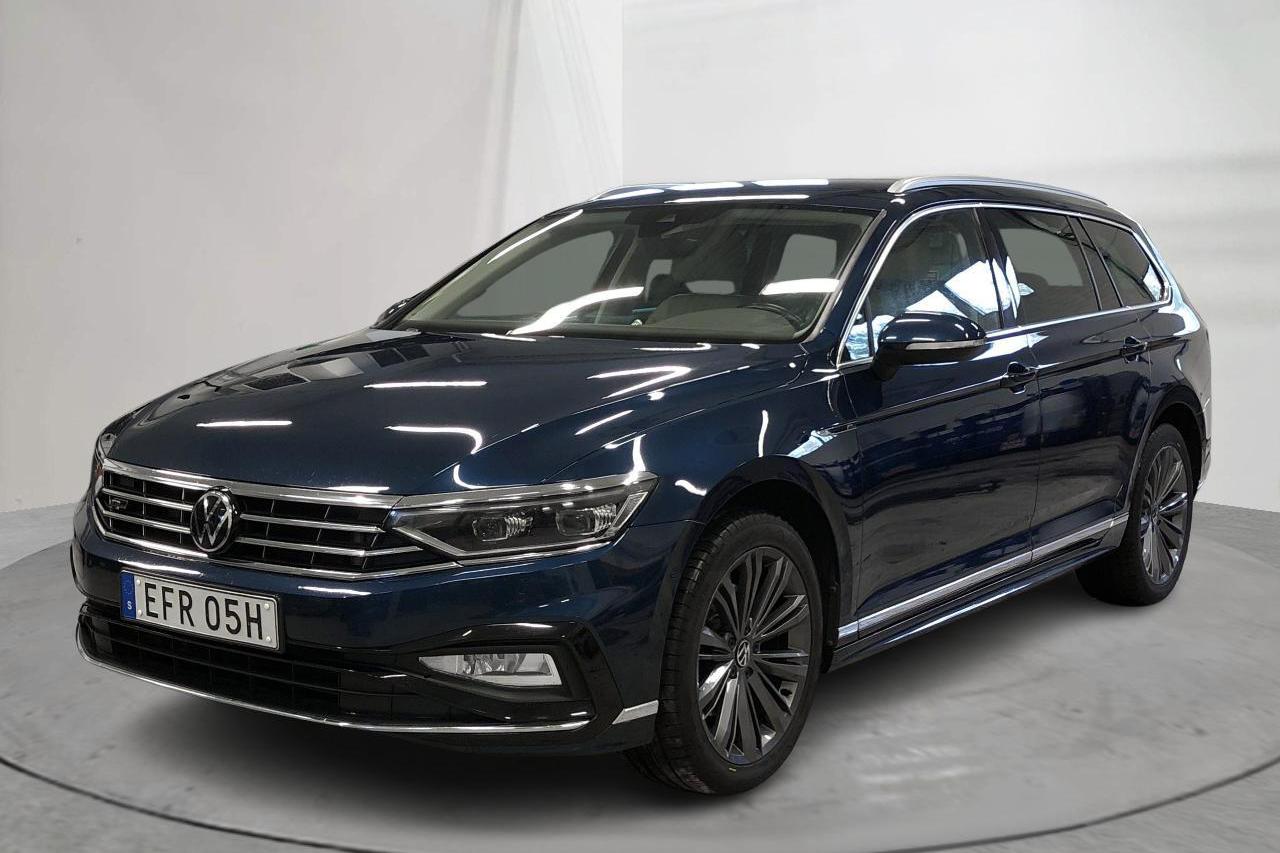 VW Passat 2.0 TDI Sportscombi 4Motion (200hk) - 130 950 km - Automatic - blue - 2021