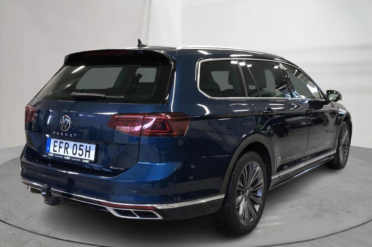 VW Passat 2.0 TDI Sportscombi 4Motion (200hk) - 130 950 km - Automatyczna - niebieski - 2021