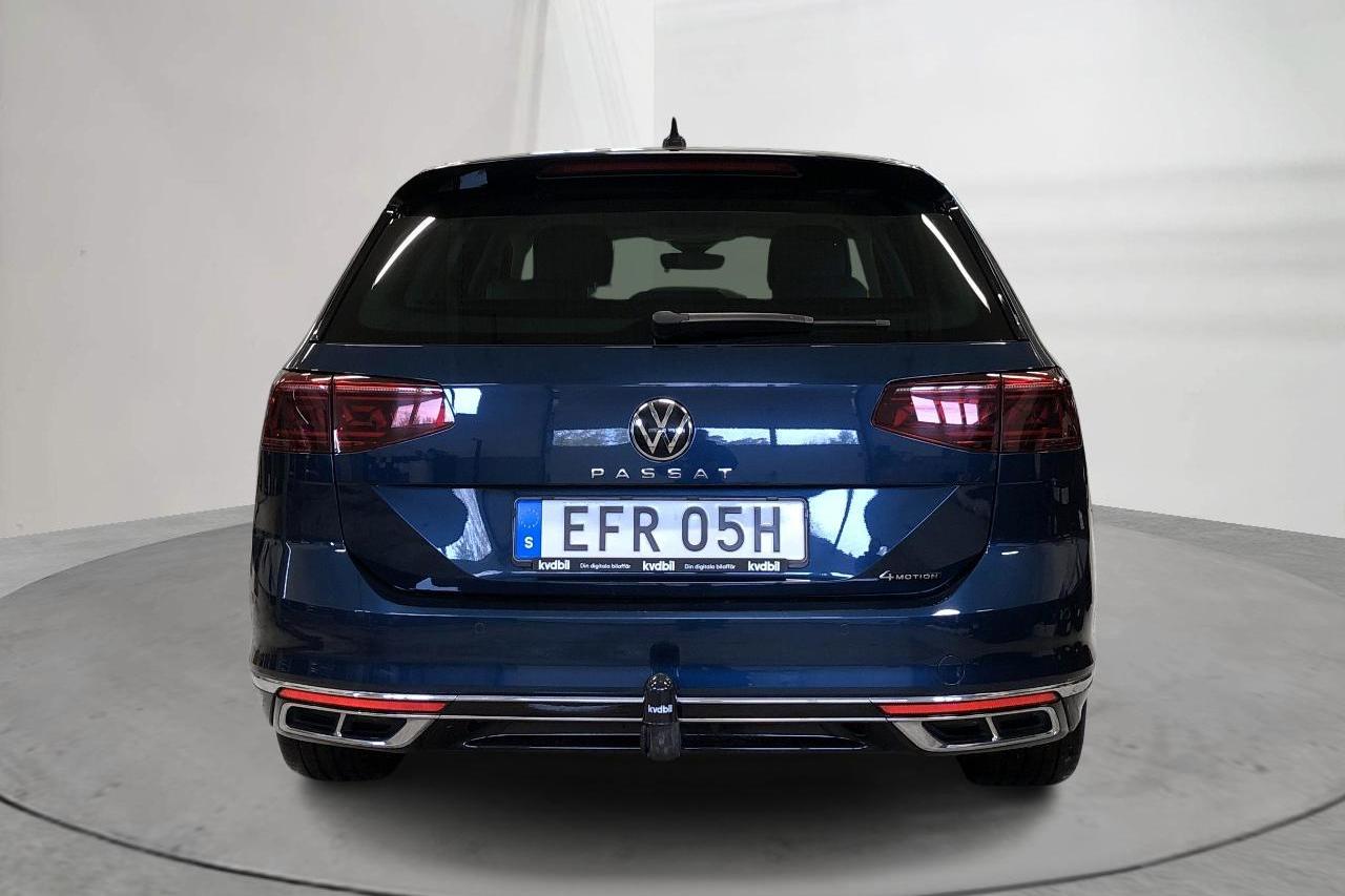 VW Passat 2.0 TDI Sportscombi 4Motion (200hk) - 130 950 km - Automatyczna - niebieski - 2021