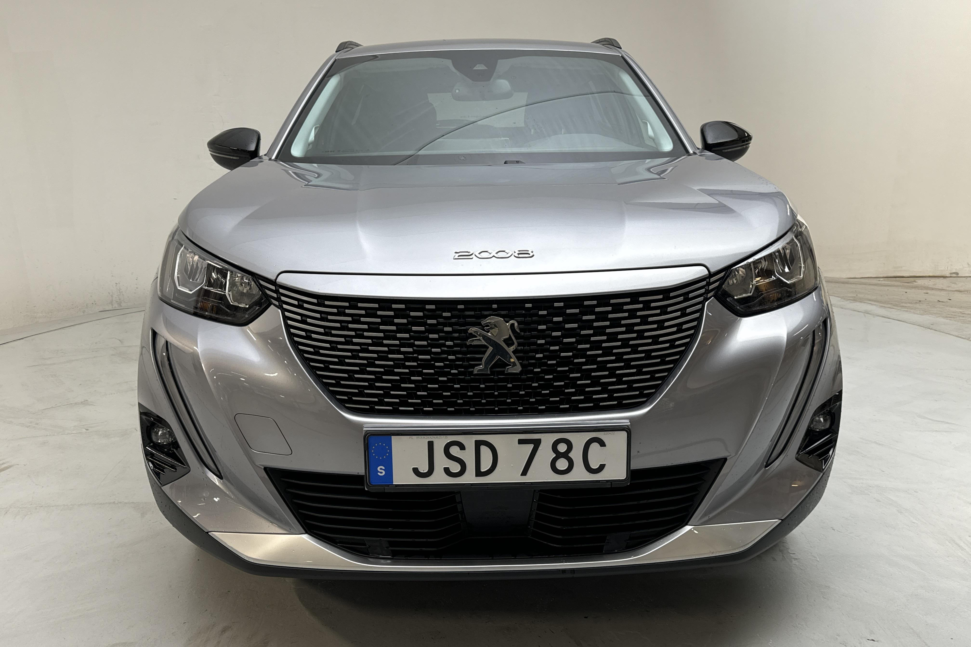 Peugeot e-2008 50 kWh (136hk) - 50 420 km - Automatyczna - szary - 2022