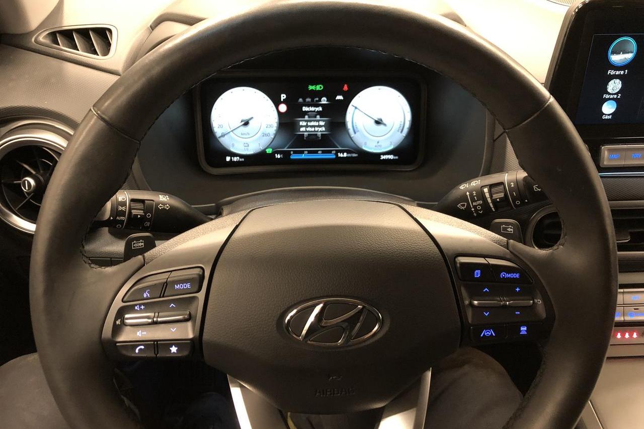 Hyundai Kona Electric Standard Range 39kWh (136hk) - 34 990 km - Automaatne - valge - 2021