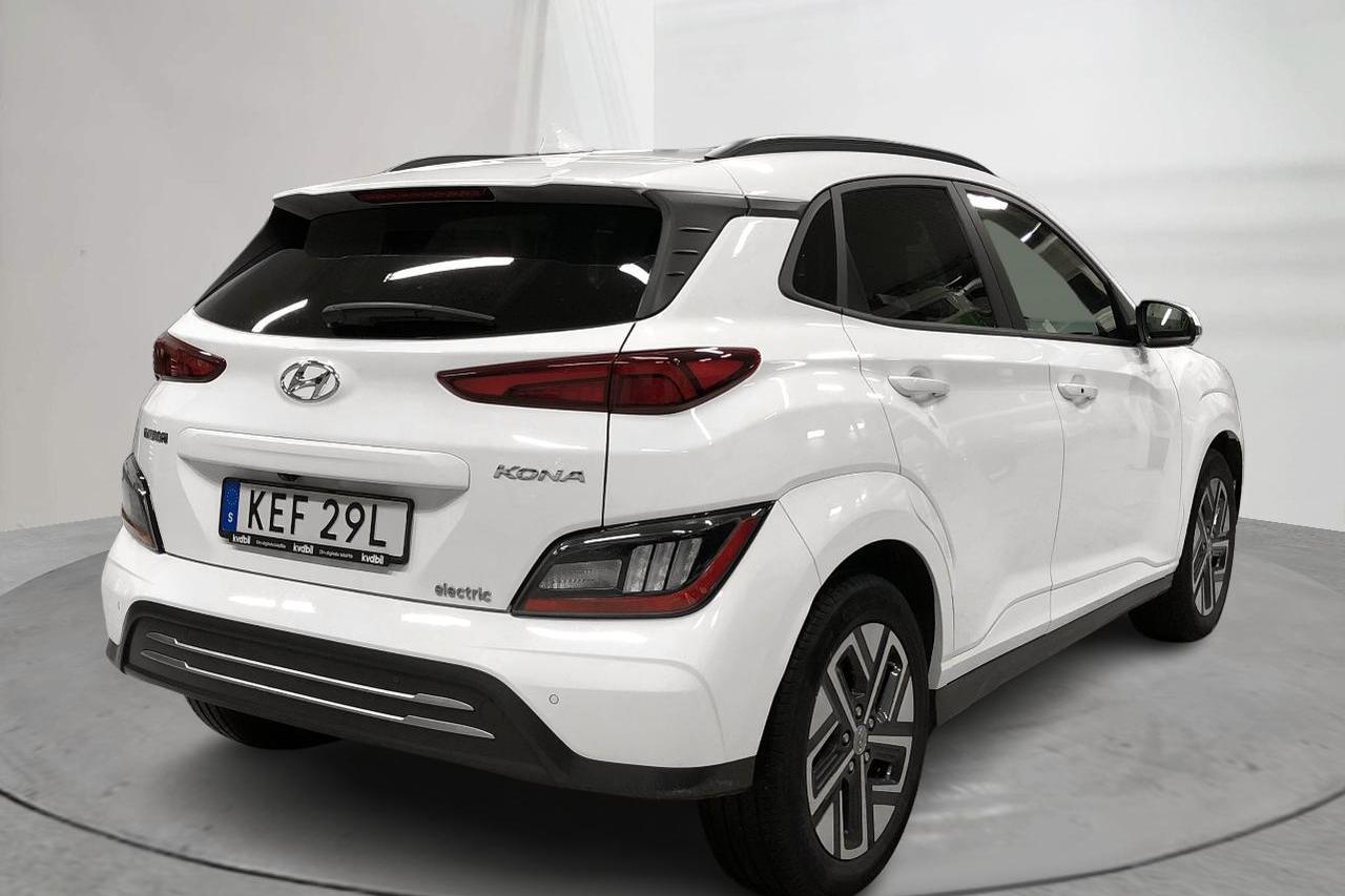 Hyundai Kona Electric Standard Range 39kWh (136hk) - 34 990 km - Automatic - white - 2021