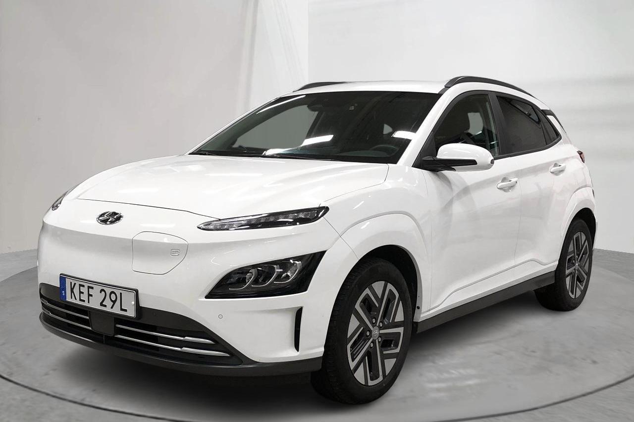 Hyundai Kona Electric Standard Range 39kWh (136hk) - 34 990 km - Automaattinen - valkoinen - 2021