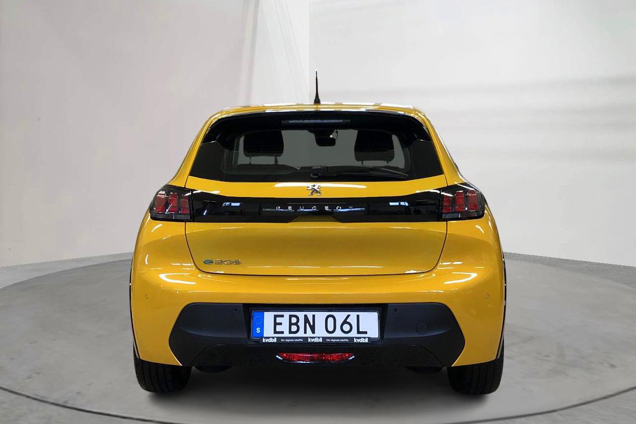 Peugeot e-208 50 kWh 5dr (136hk) - 38 450 km - Automatic - yellow - 2022