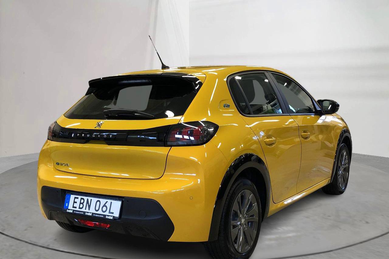 Peugeot e-208 50 kWh 5dr (136hk) - 38 450 km - Automatic - yellow - 2022