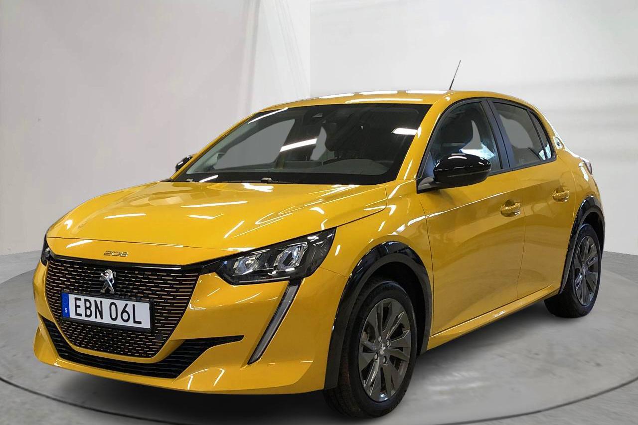 Peugeot e-208 50 kWh 5dr (136hk) - 38 450 km - Automatic - yellow - 2022