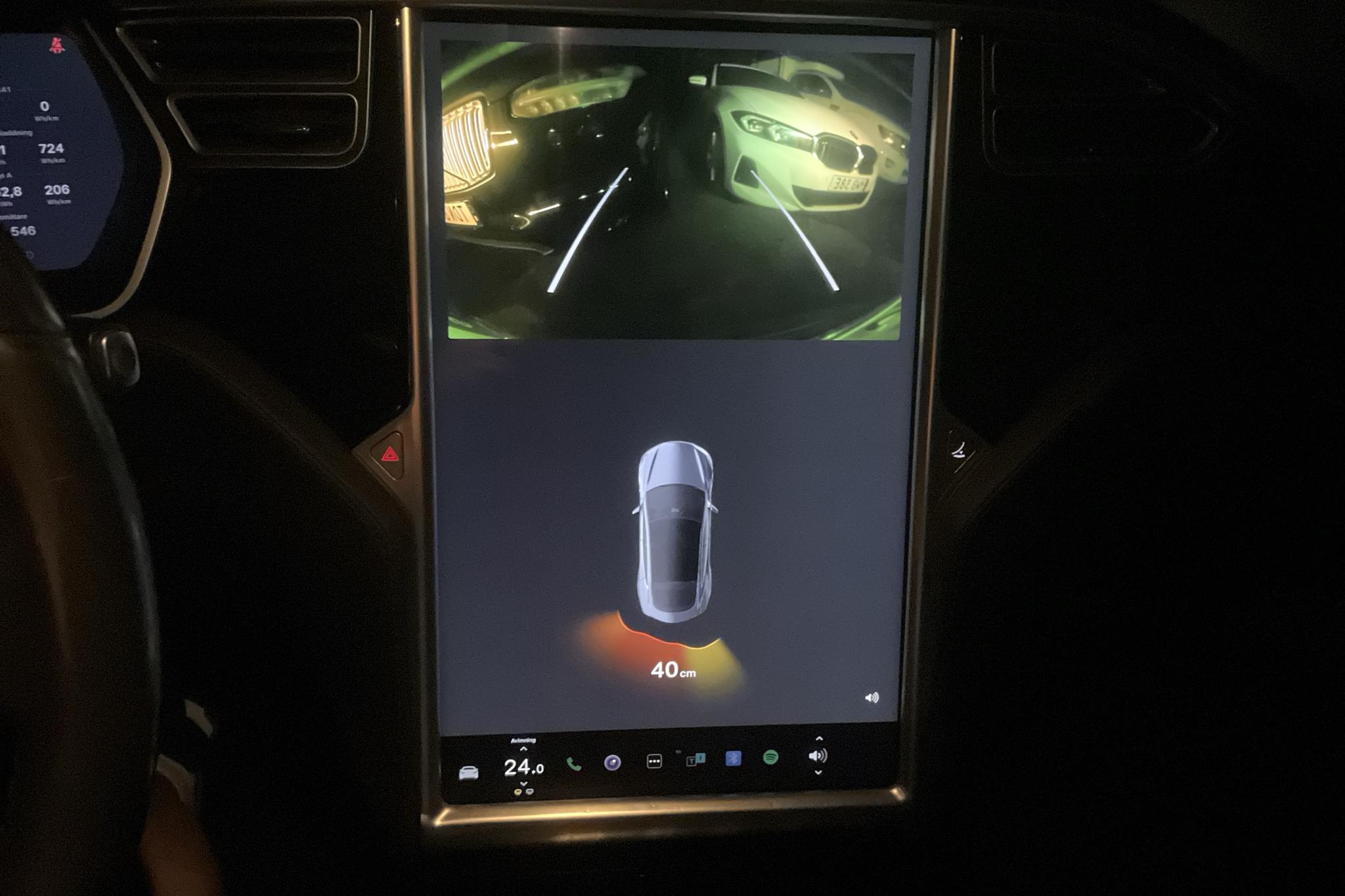 Tesla Model S 85D - 306 550 km - Automaatne - hall - 2015