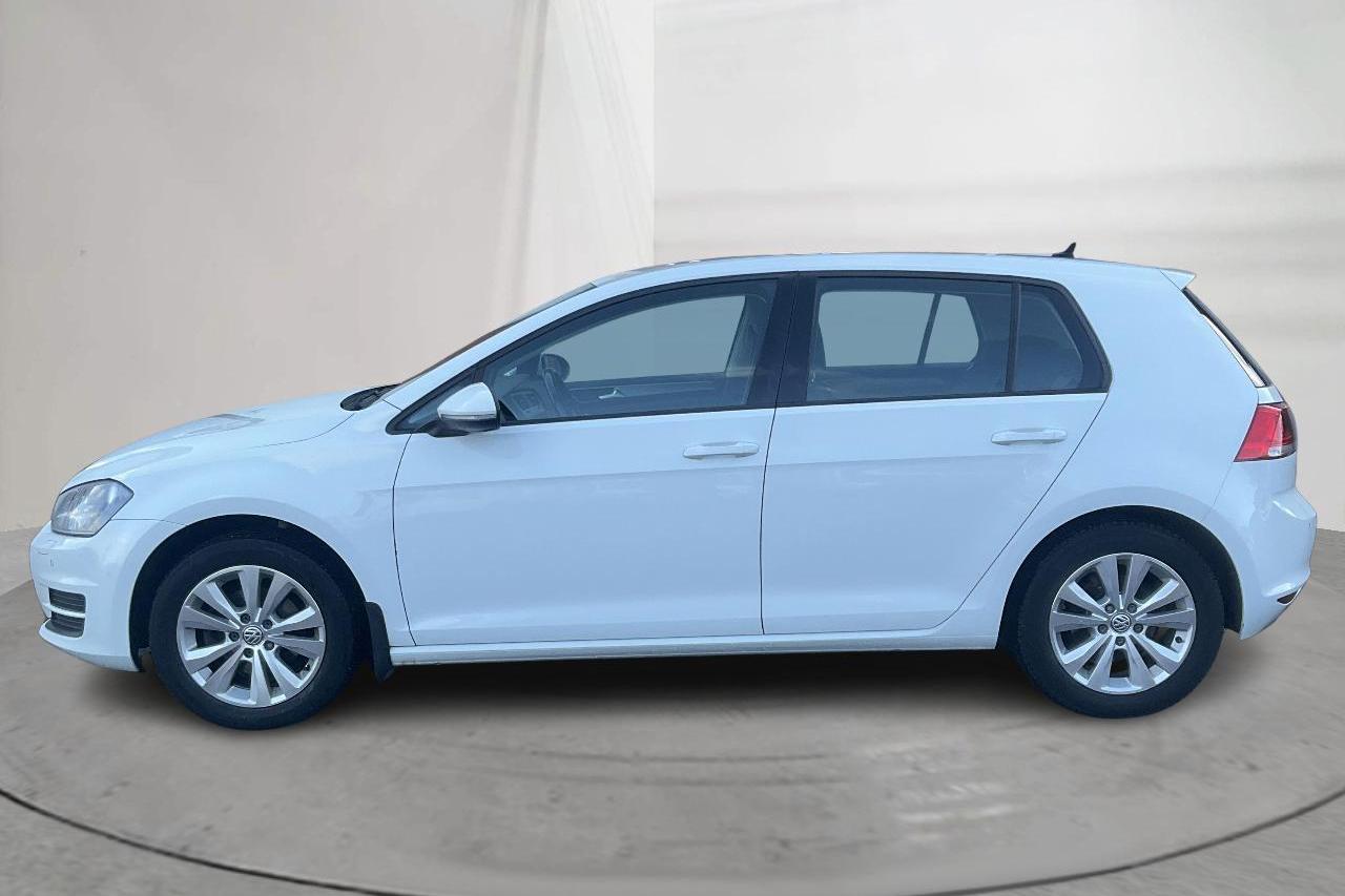 VW Golf VII 1.2 TSI 5dr (110hk) - 160 250 km - Manuaalinen - valkoinen - 2017