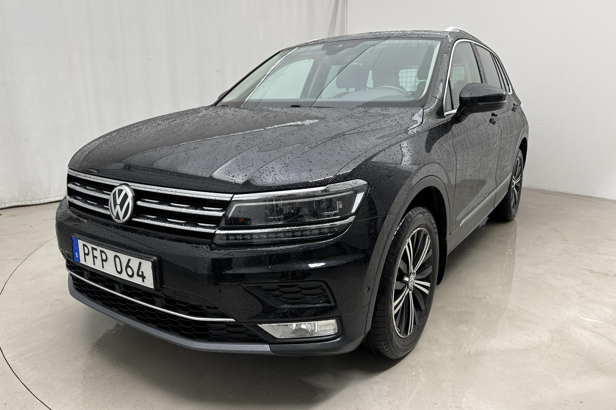 VW Tiguan 2.0 TSI 4MOTION (180hk) - 126 620 km - Automatyczna - czarny - 2017