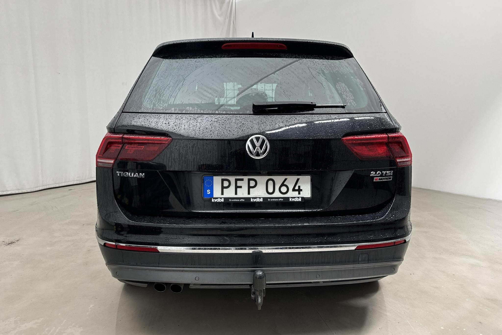 VW Tiguan 2.0 TSI 4MOTION (180hk) - 126 620 km - Automaatne - must - 2017