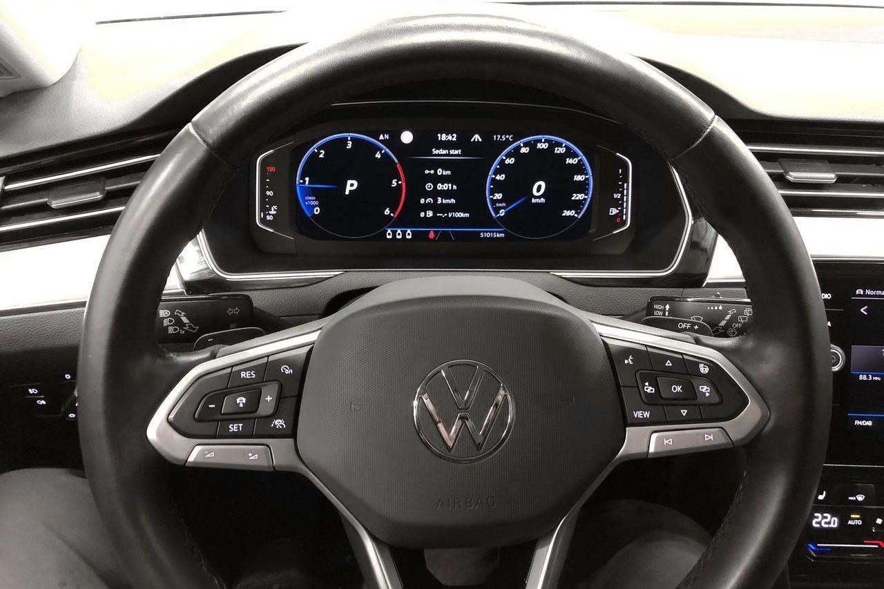 VW Passat 2.0 TDI Sportscombi 4Motion (200hk) - 51 010 km - Automatyczna - niebieski - 2022