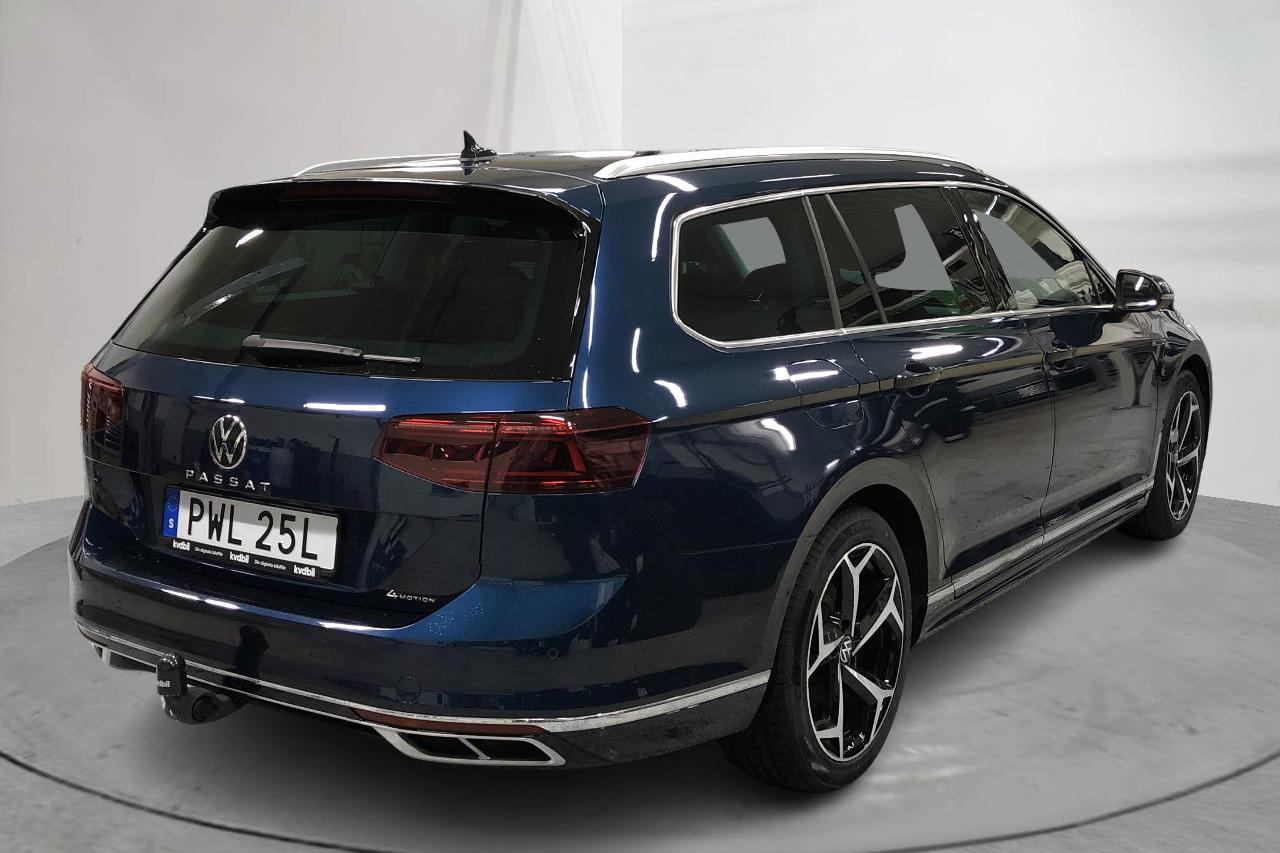 VW Passat 2.0 TDI Sportscombi 4Motion (200hk) - 51 010 km - Automatic - blue - 2022