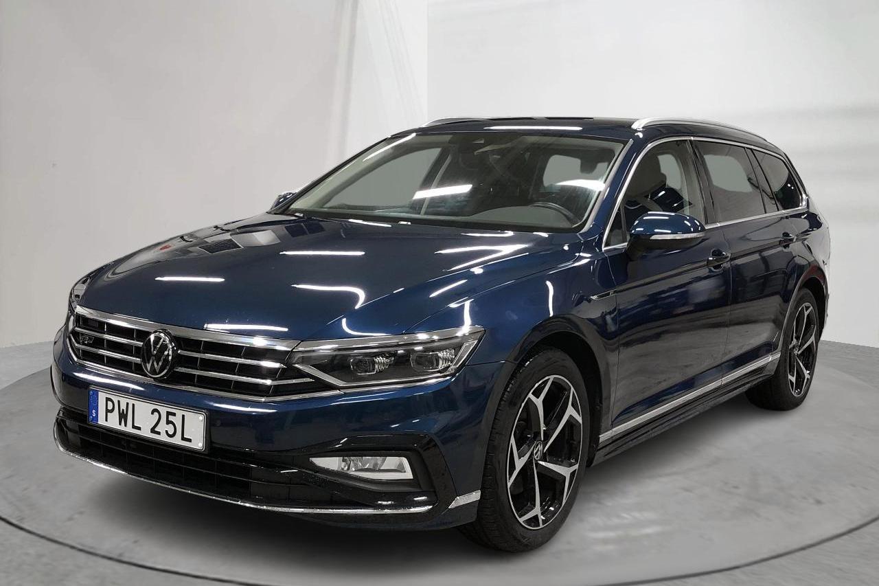 VW Passat 2.0 TDI Sportscombi 4Motion (200hk) - 51 010 km - Automatyczna - niebieski - 2022