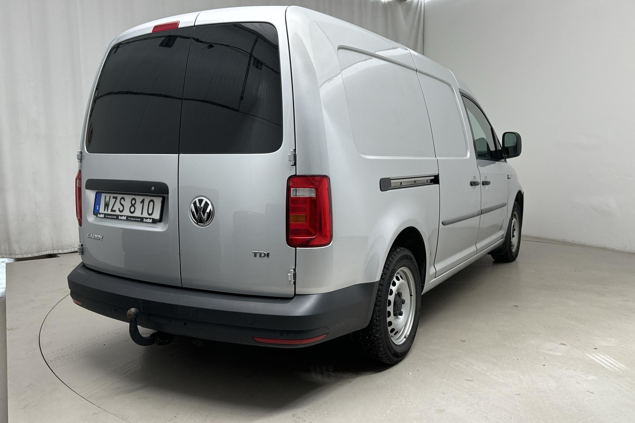 VW Caddy 2.0 TDI Maxi Skåp (102hk) - 11 477 mil - Automat - silver - 2017