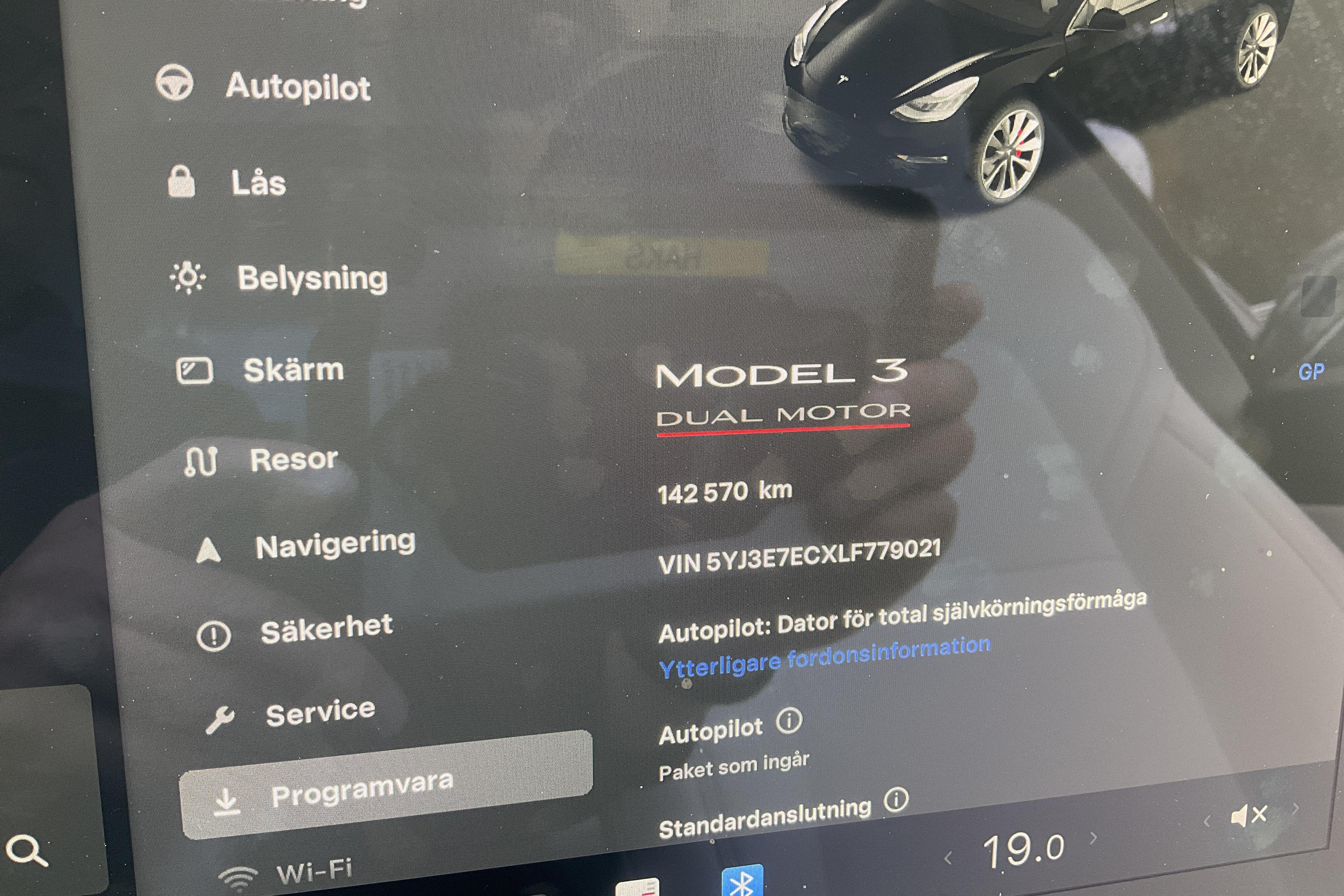 Tesla Model 3 Performance AWD - 14 257 mil - Automat - svart - 2020