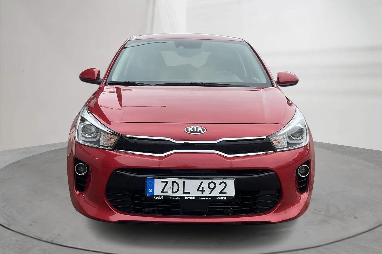 KIA Rio 1.2 (84hk) - 85 730 km - Käsitsi - punane - 2018