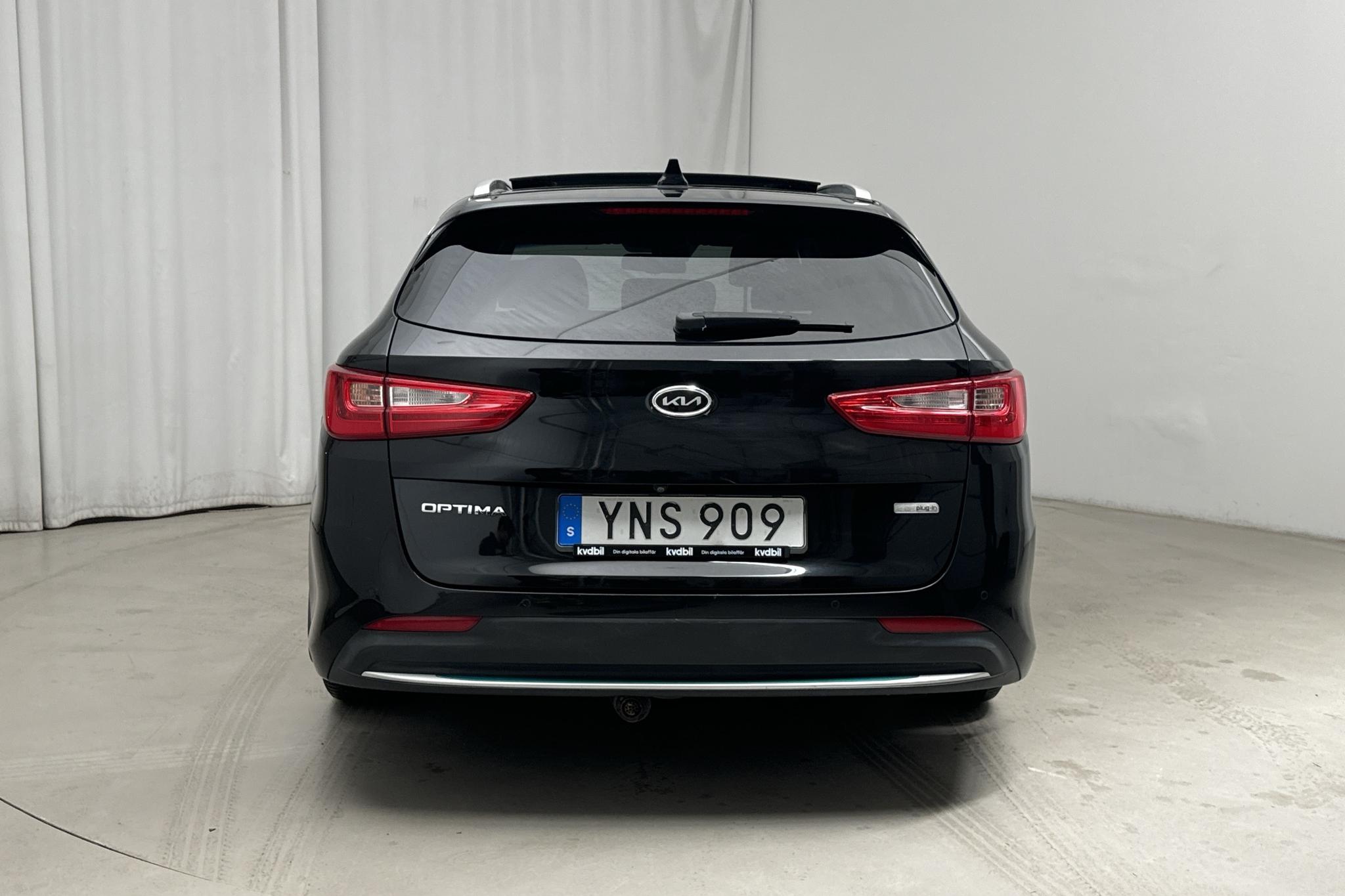 KIA Optima 2.0 GDi Plug-in Hybrid SW (205hk) - 205 700 km - Automaattinen - musta - 2018