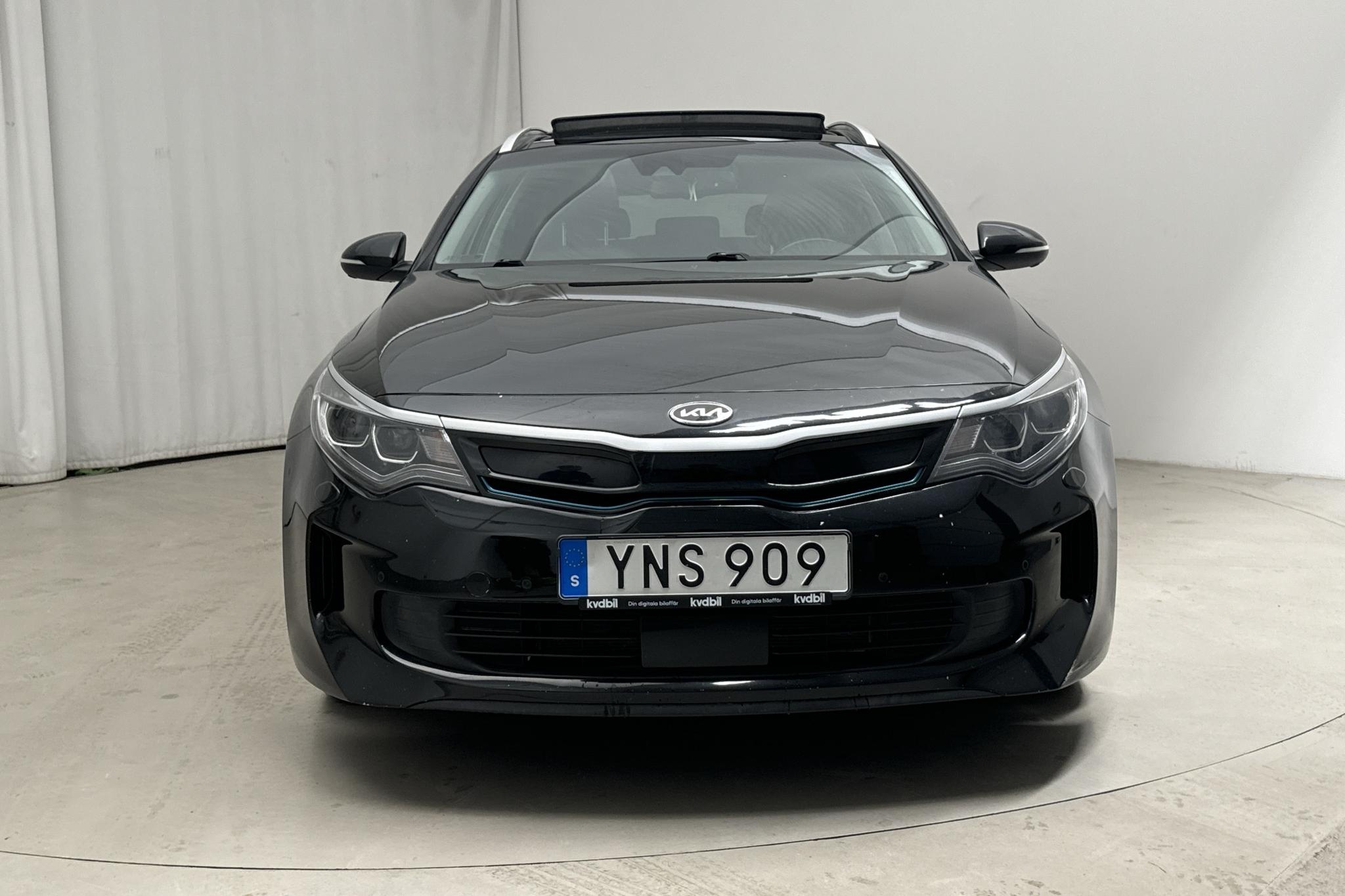 KIA Optima 2.0 GDi Plug-in Hybrid SW (205hk) - 205 700 km - Automaattinen - musta - 2018